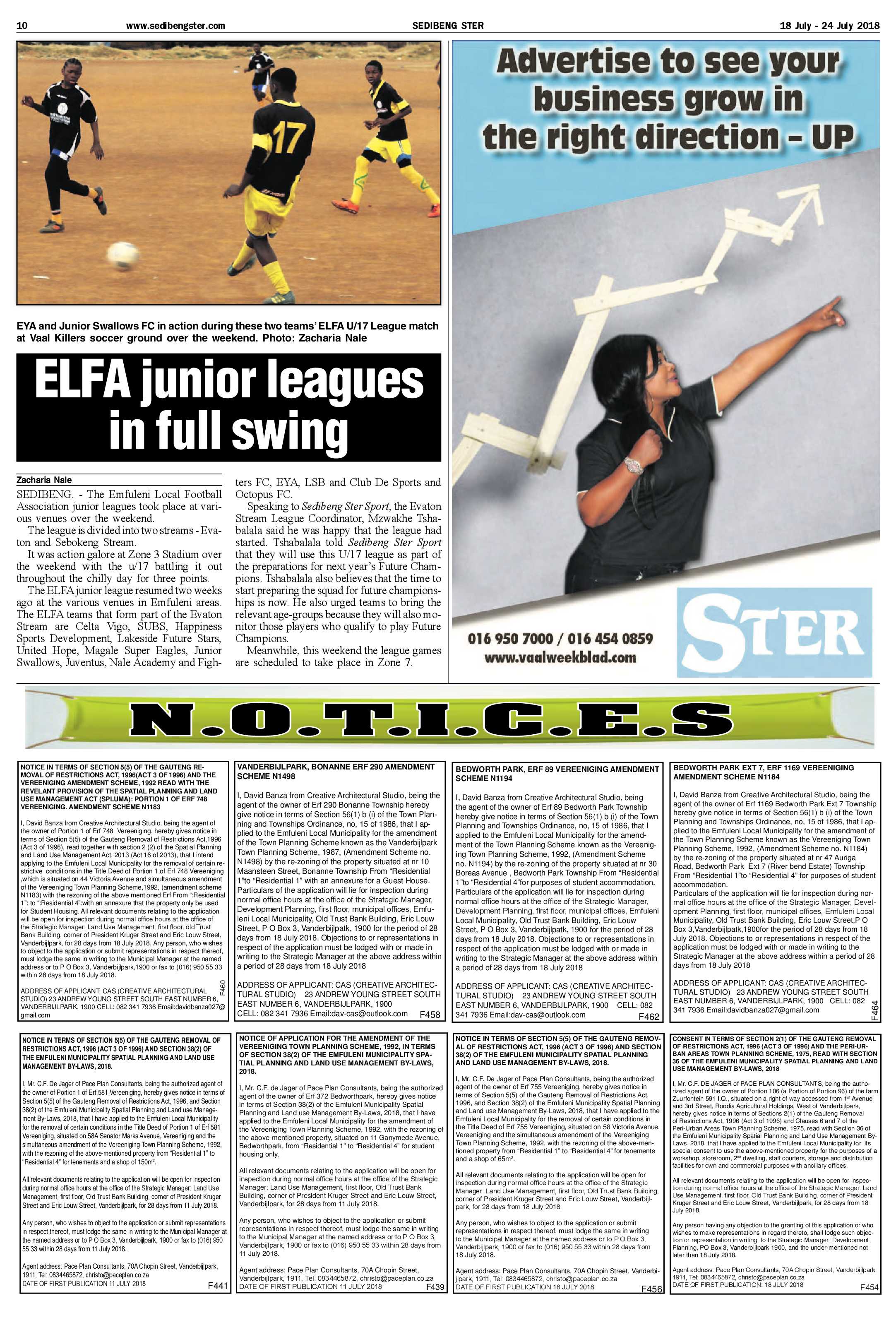 Sedibeng Ster 18 – 24 July 2018 page 10