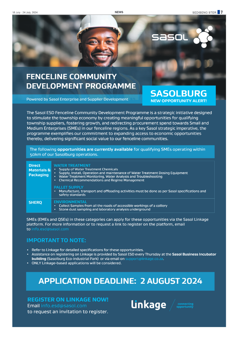 Sedibeng Ster 18 July – 24 July, 2024 page 7