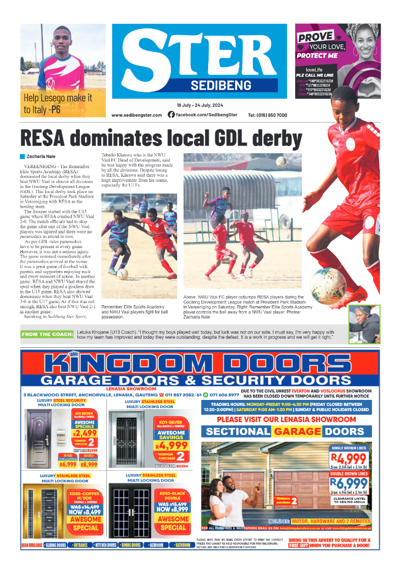 Sedibeng Ster 18 July – 24 July, 2024 page 8