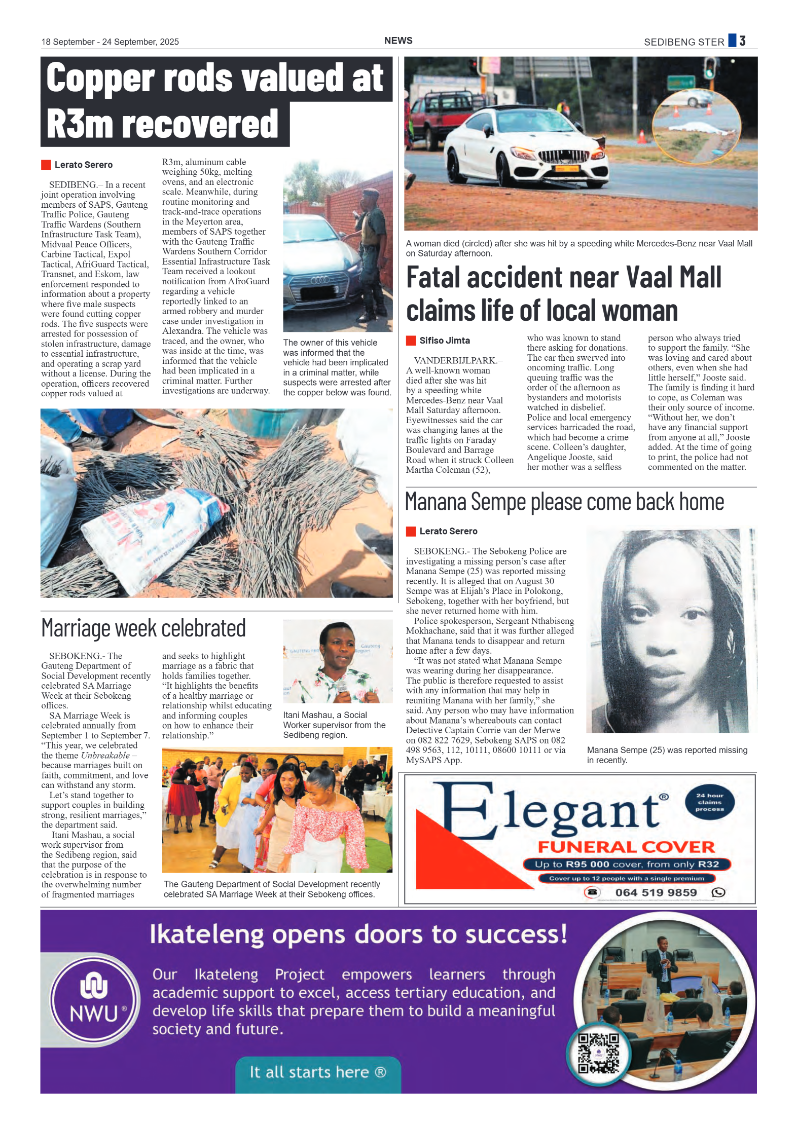Sedibeng Ster 18 September – 24 September, 2025 page 3