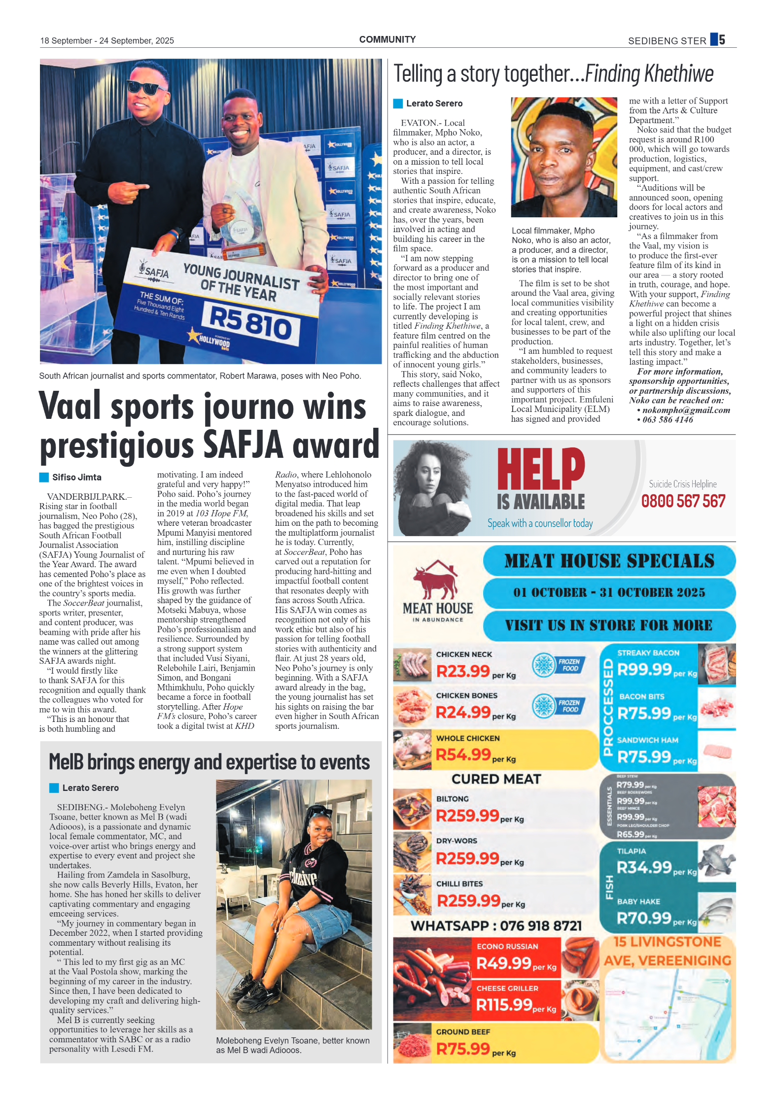 Sedibeng Ster 18 September – 24 September, 2025 page 5