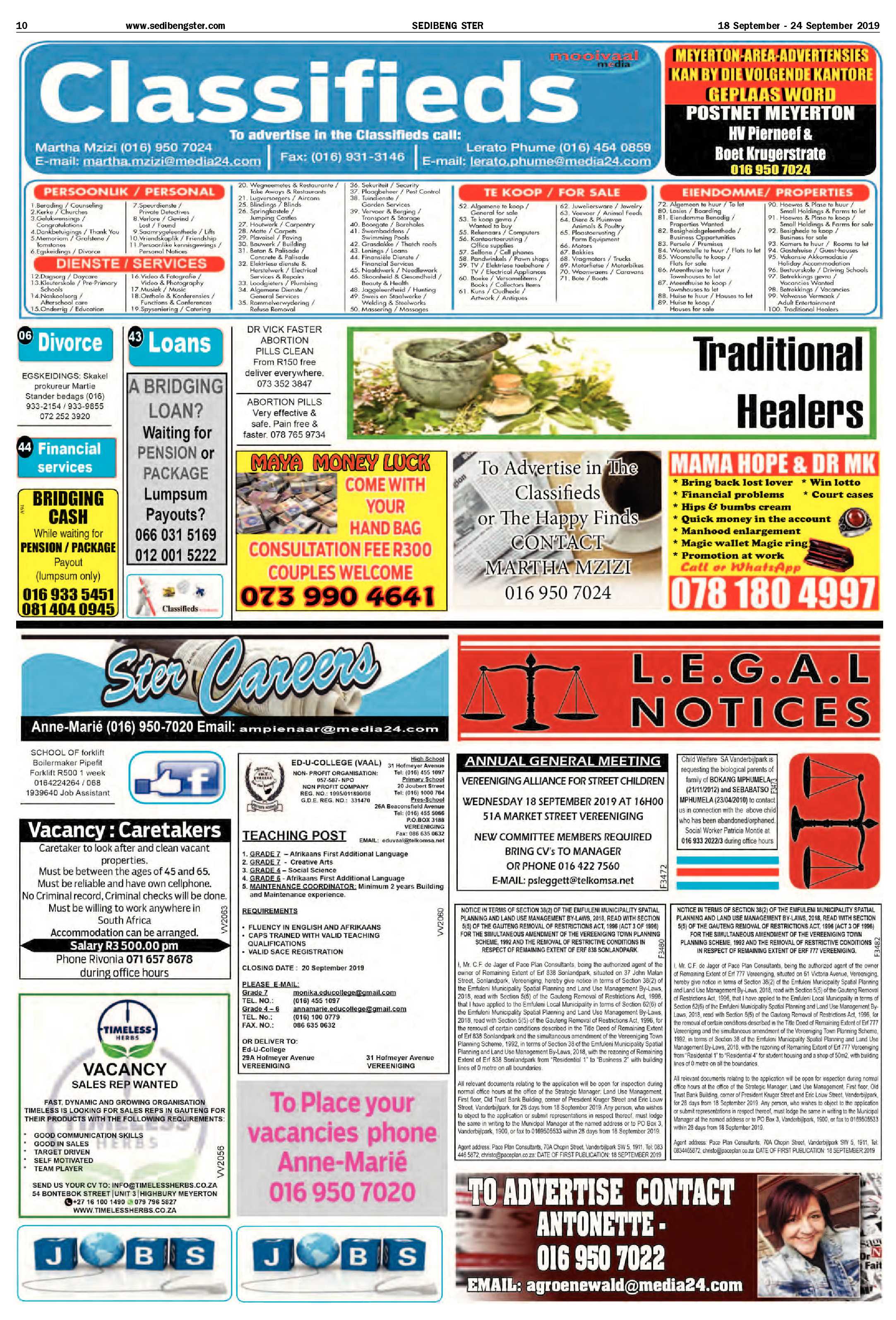 Sedibeng Ster 18 – 24 September 2019 page 10