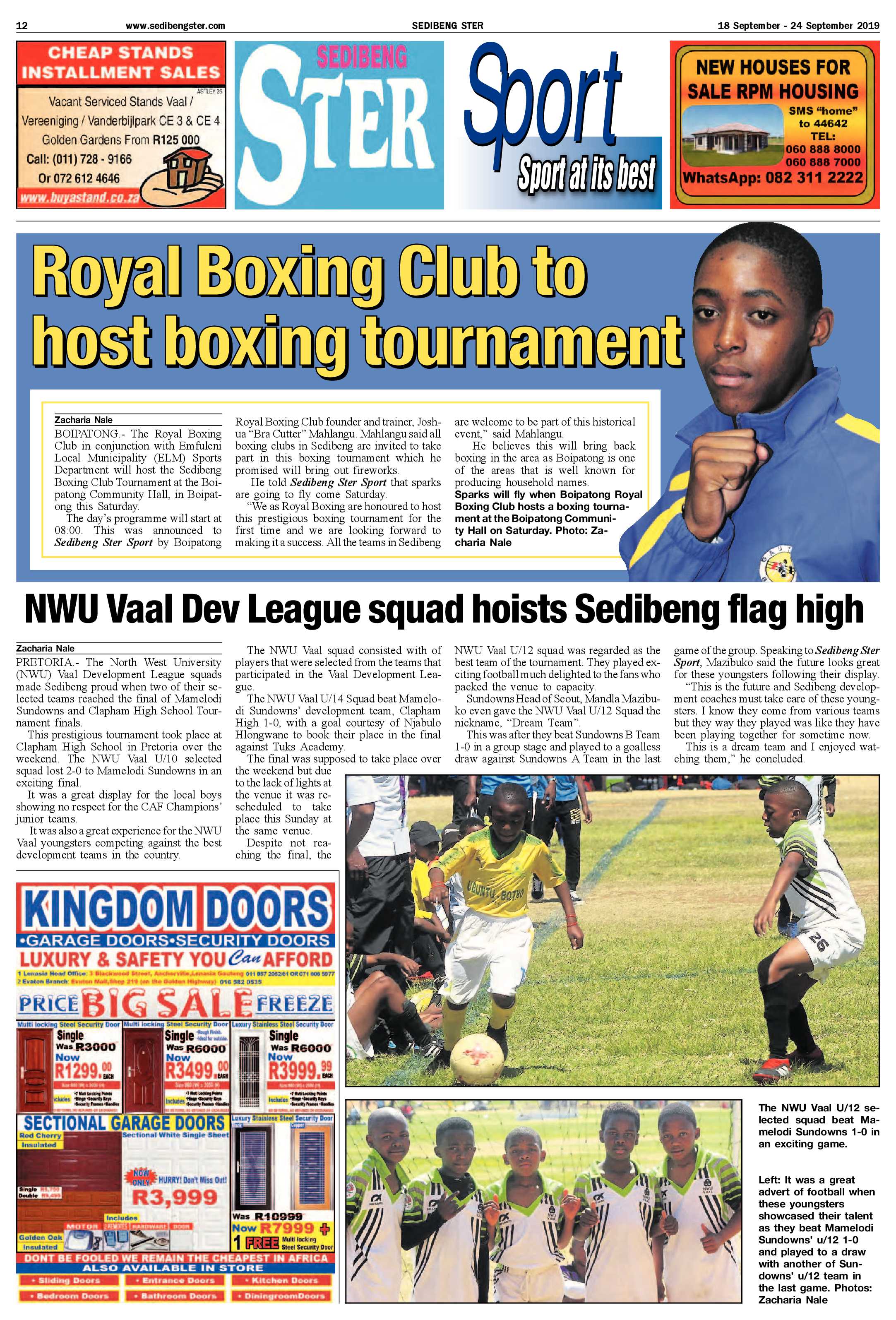 Sedibeng Ster 18 – 24 September 2019 page 12