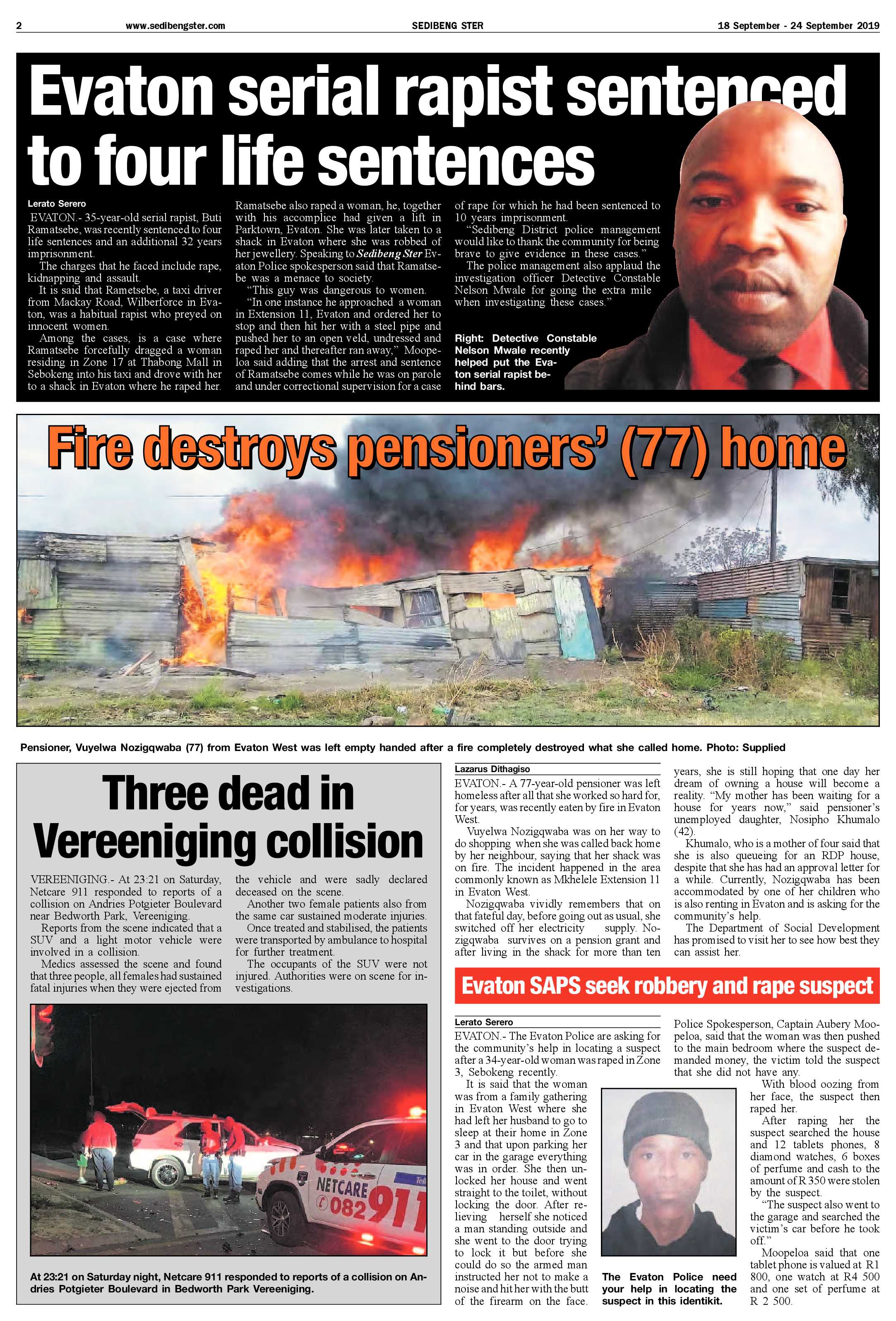 Sedibeng Ster 18 – 24 September 2019 page 2