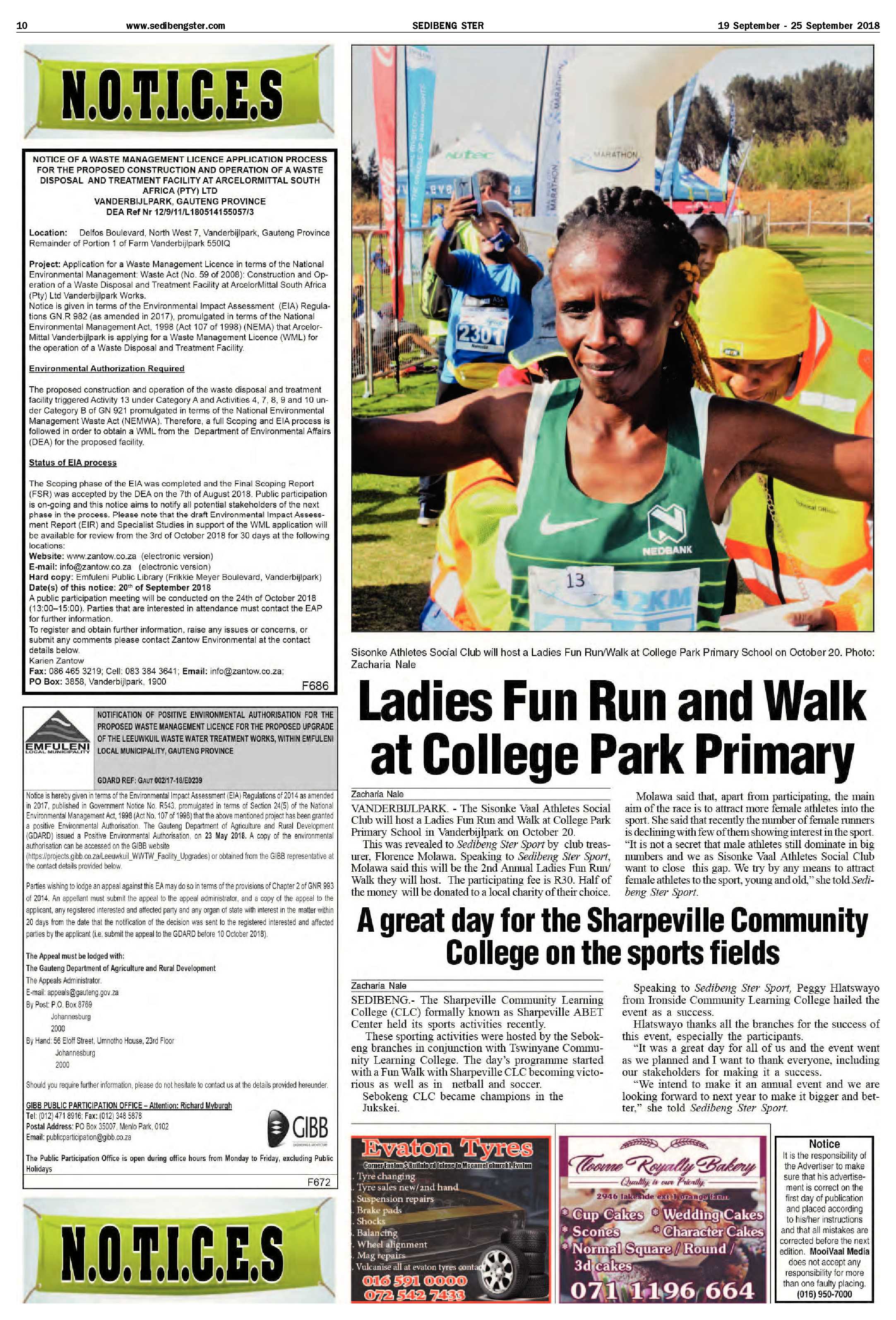 Sedibeng Ster 19 – 24 September 2018 page 10