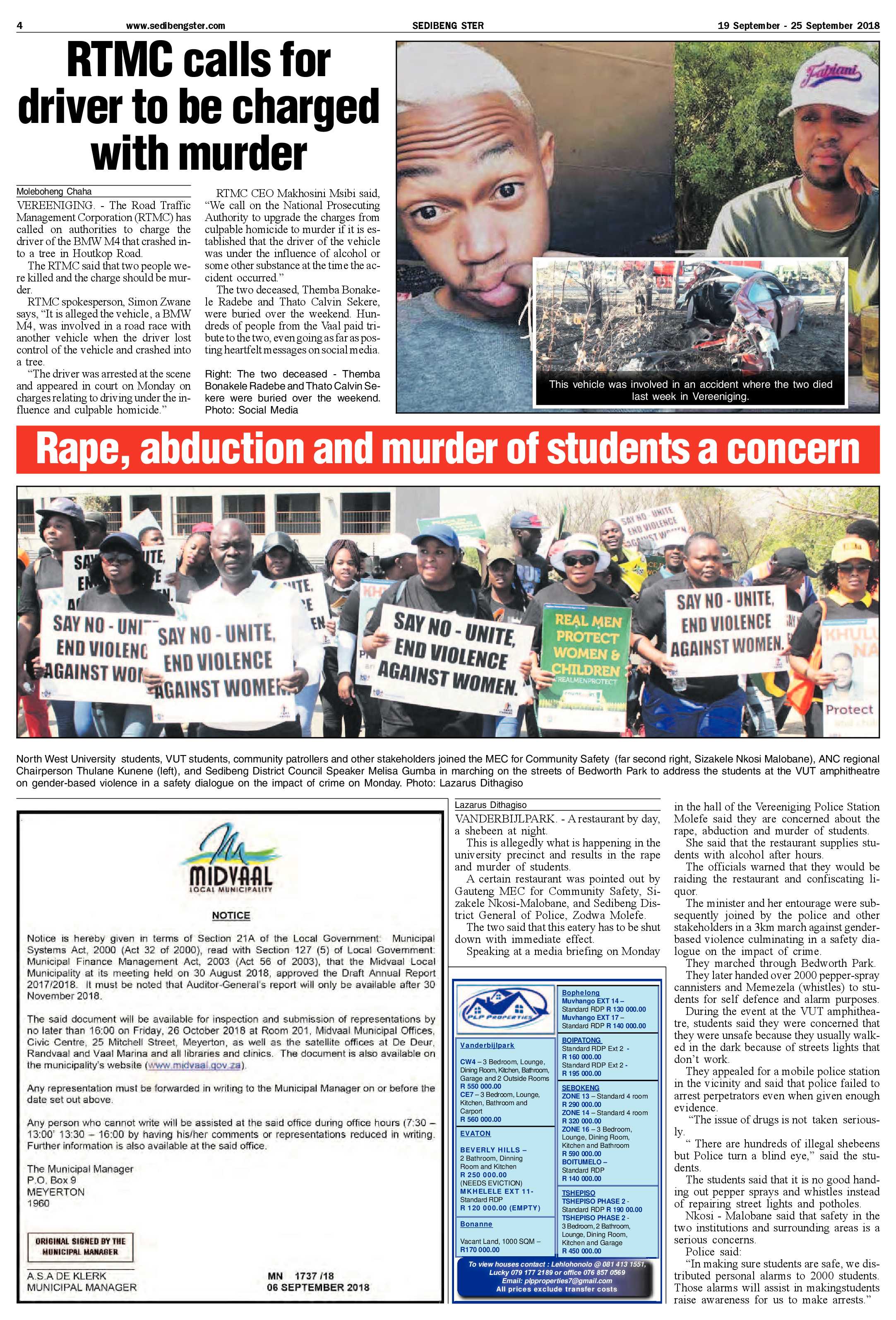 Sedibeng Ster 19 – 24 September 2018 page 4