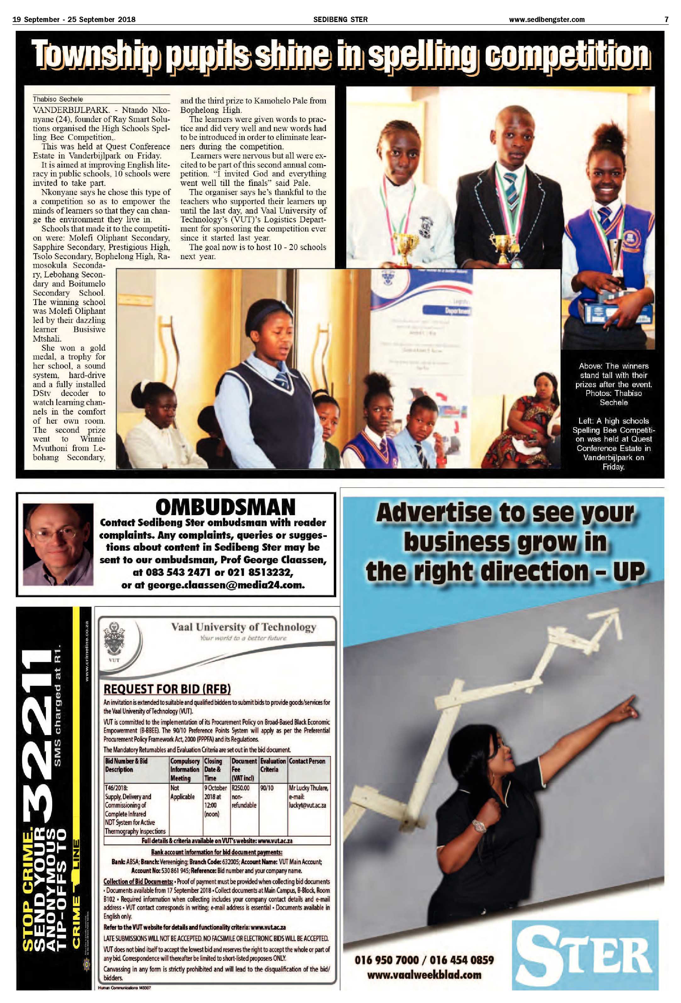 Sedibeng Ster 19 – 24 September 2018 page 7