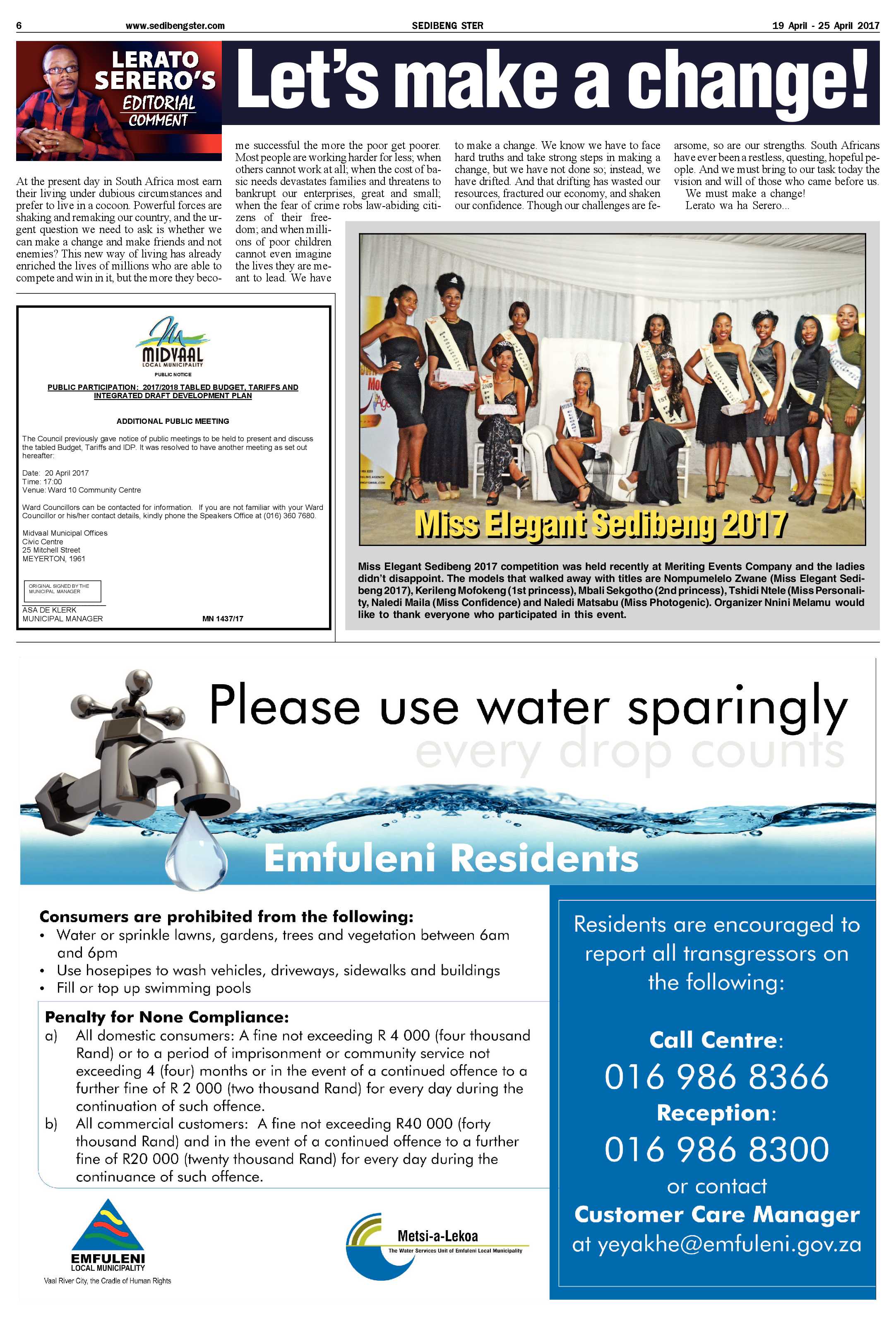 Sedibeng Ster 19 – 25 April 2017 page 6