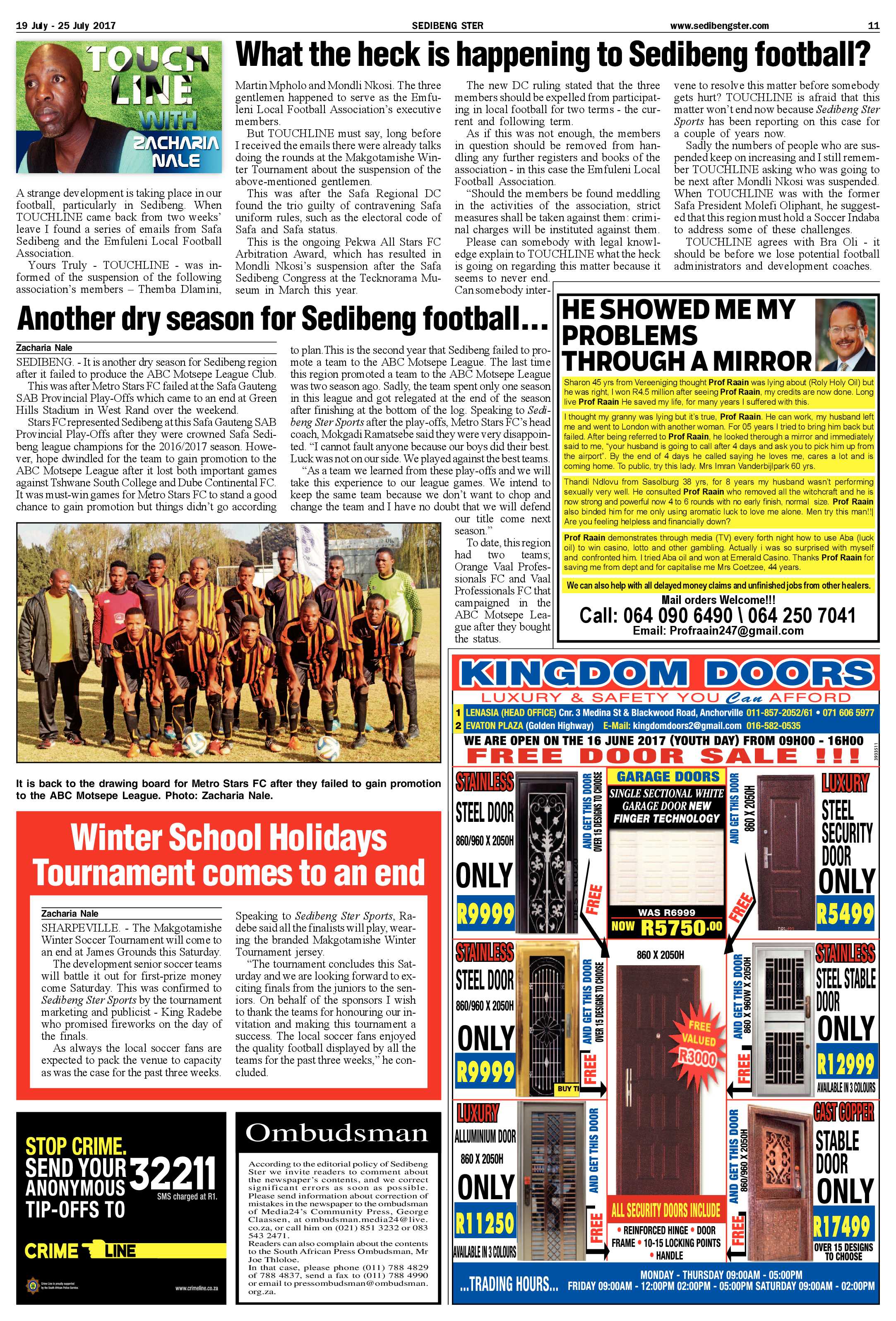 Sedibeng Ster 19 – 25 July 2017 page 11