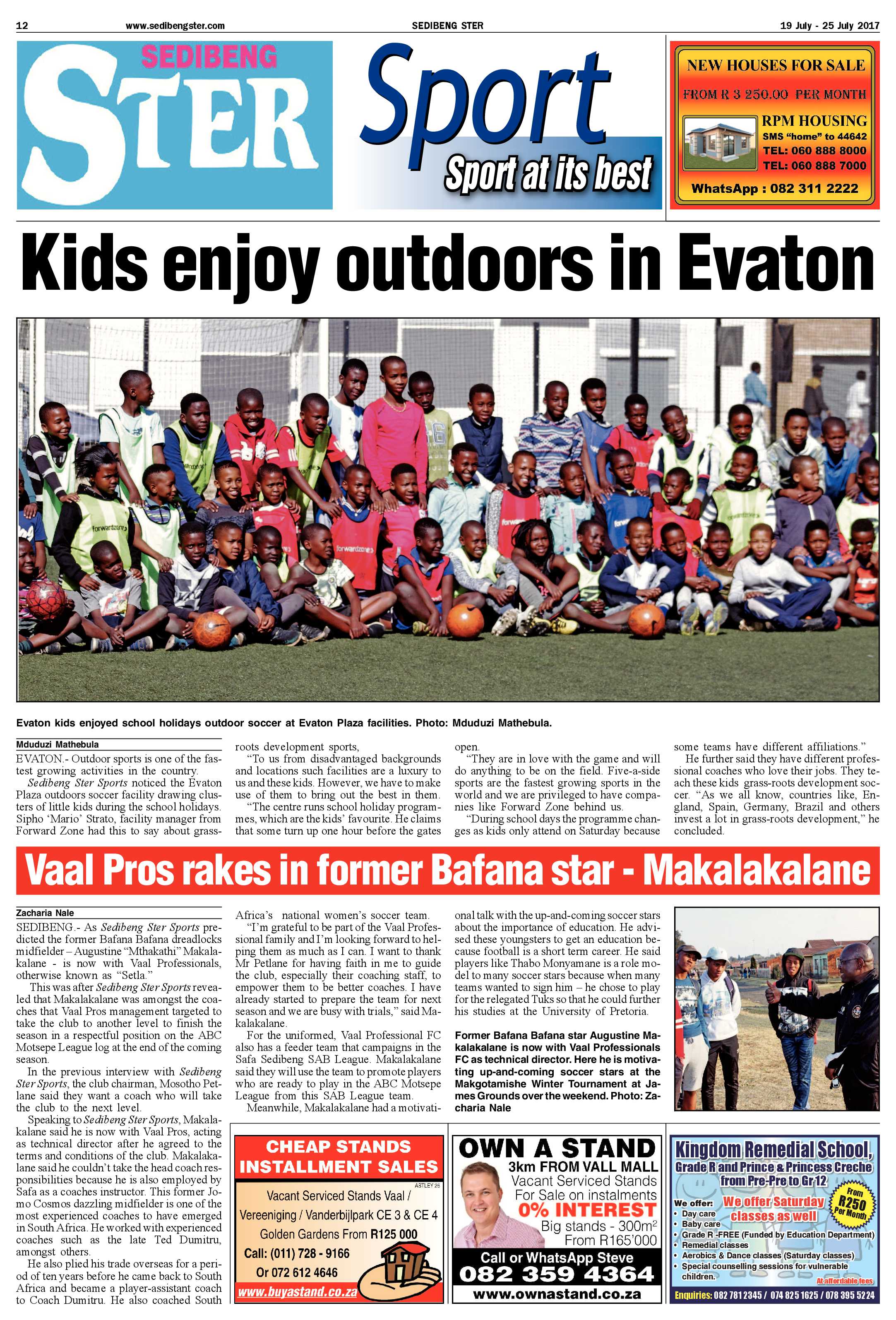 Sedibeng Ster 19 – 25 July 2017 page 12