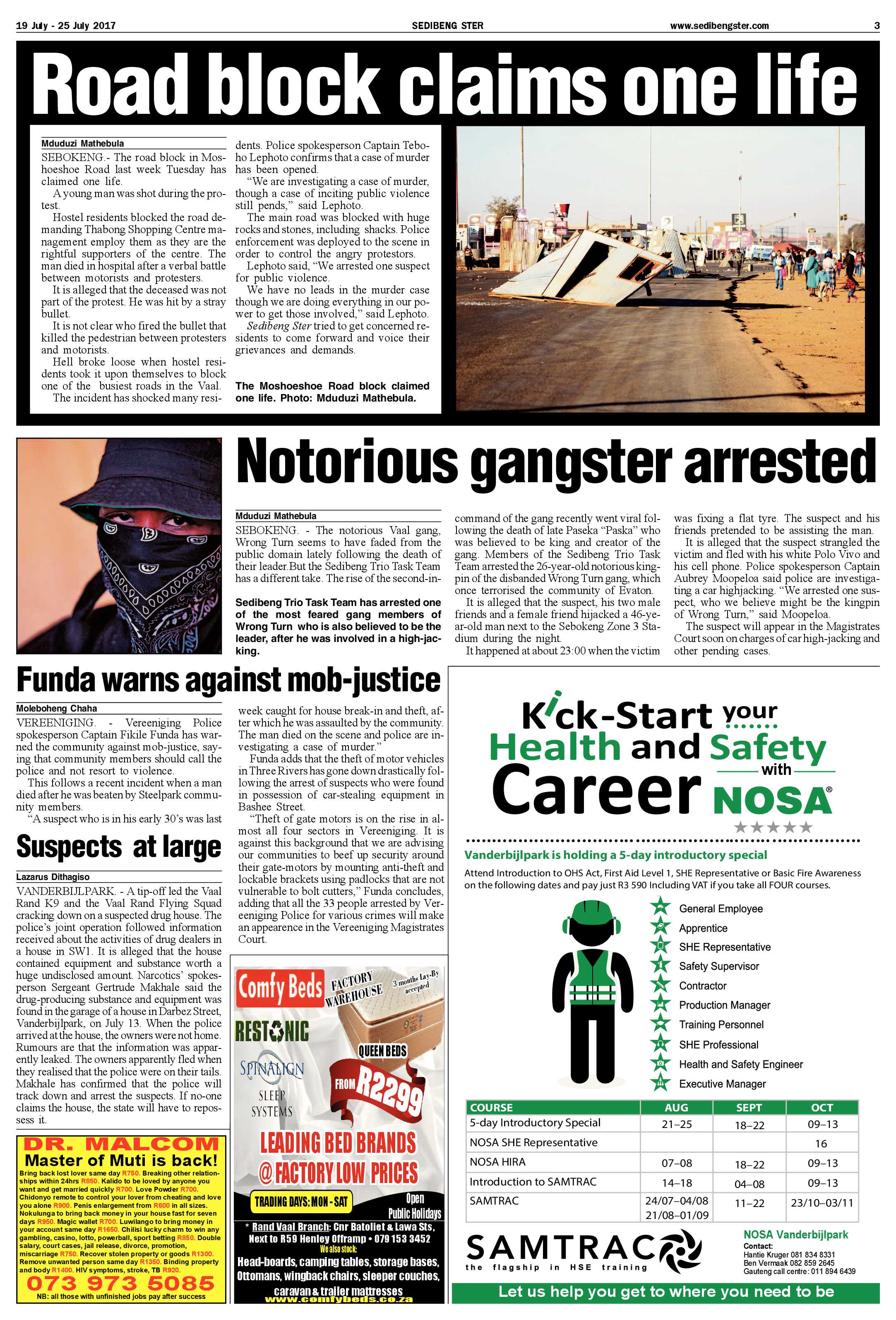 Sedibeng Ster 19 – 25 July 2017 page 3