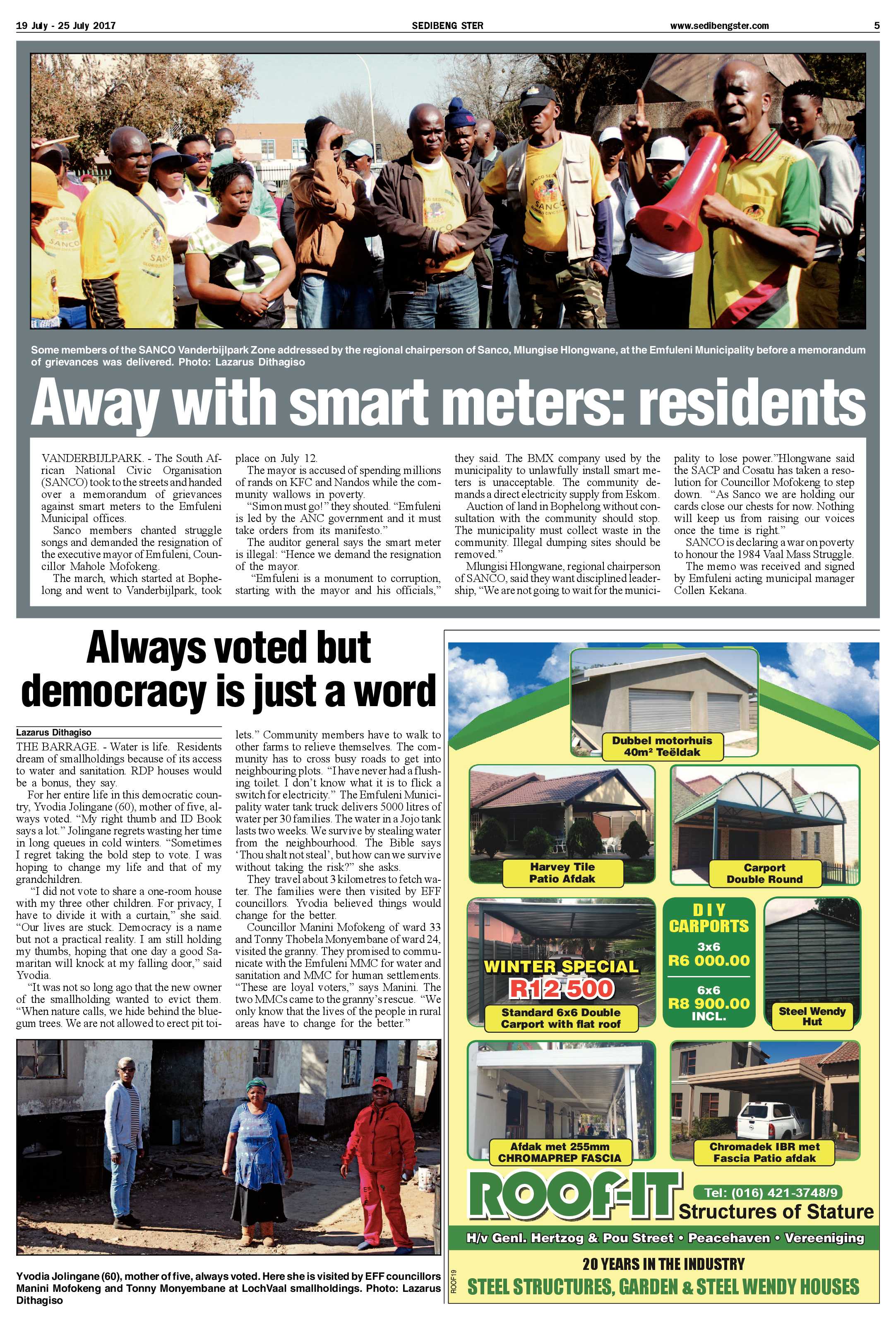 Sedibeng Ster 19 – 25 July 2017 page 5