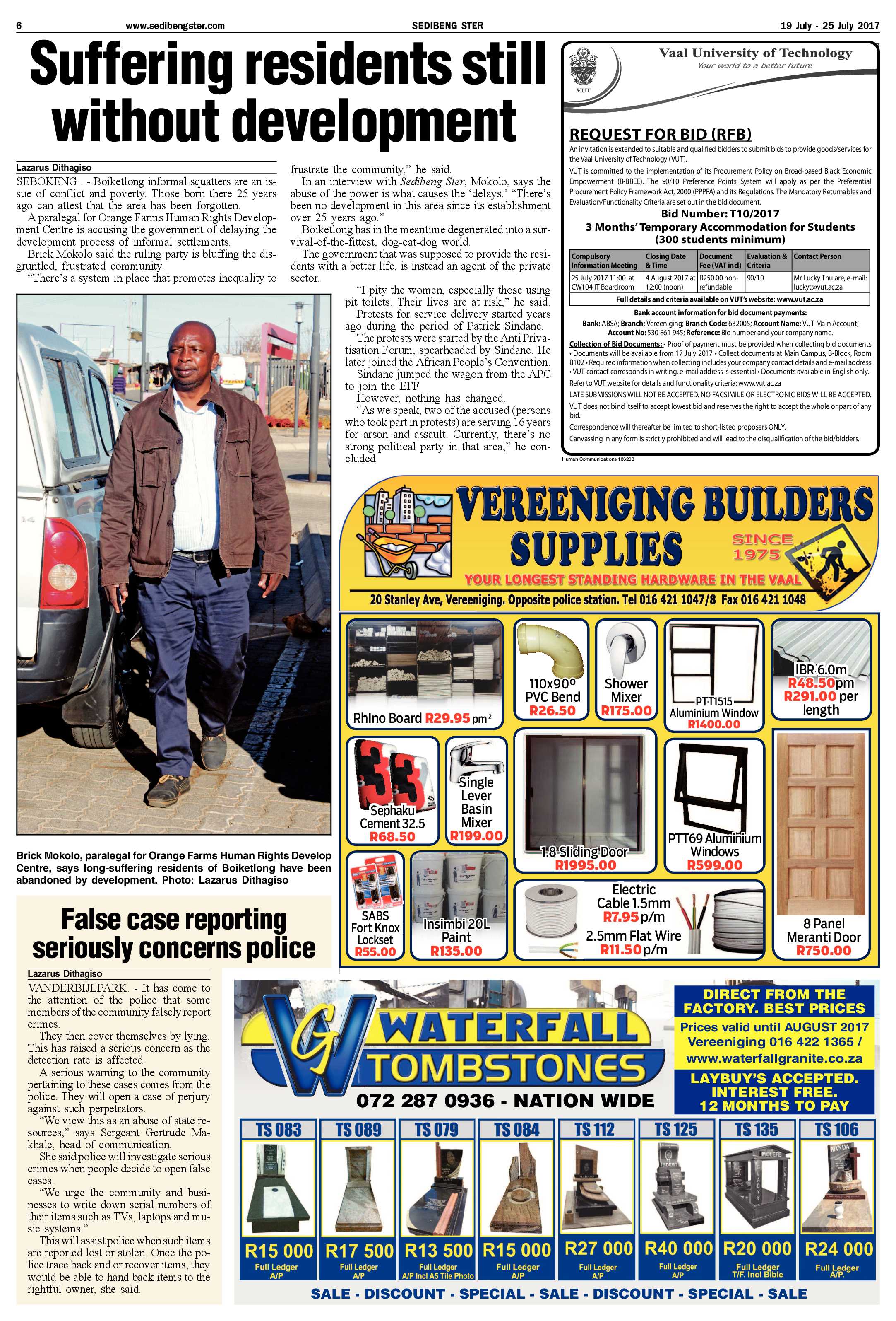 Sedibeng Ster 19 – 25 July 2017 page 6