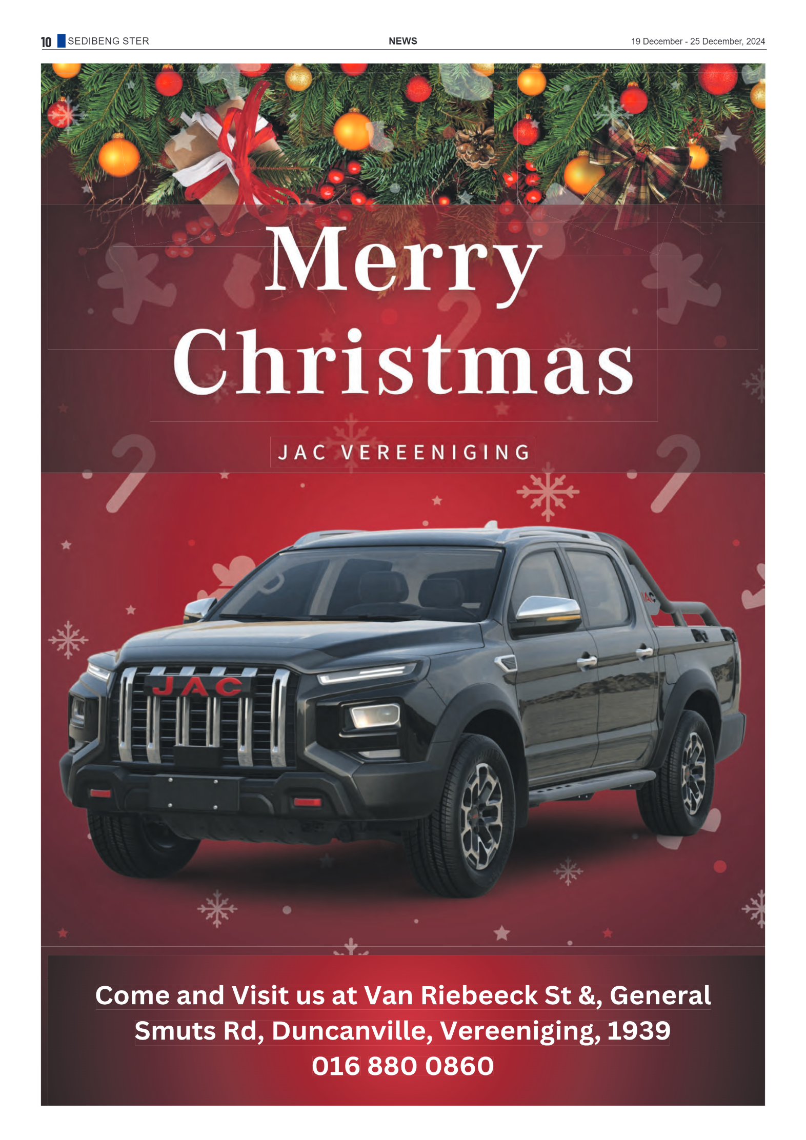 Sedibeng Ster 19 December – 25 December, 2024 page 10