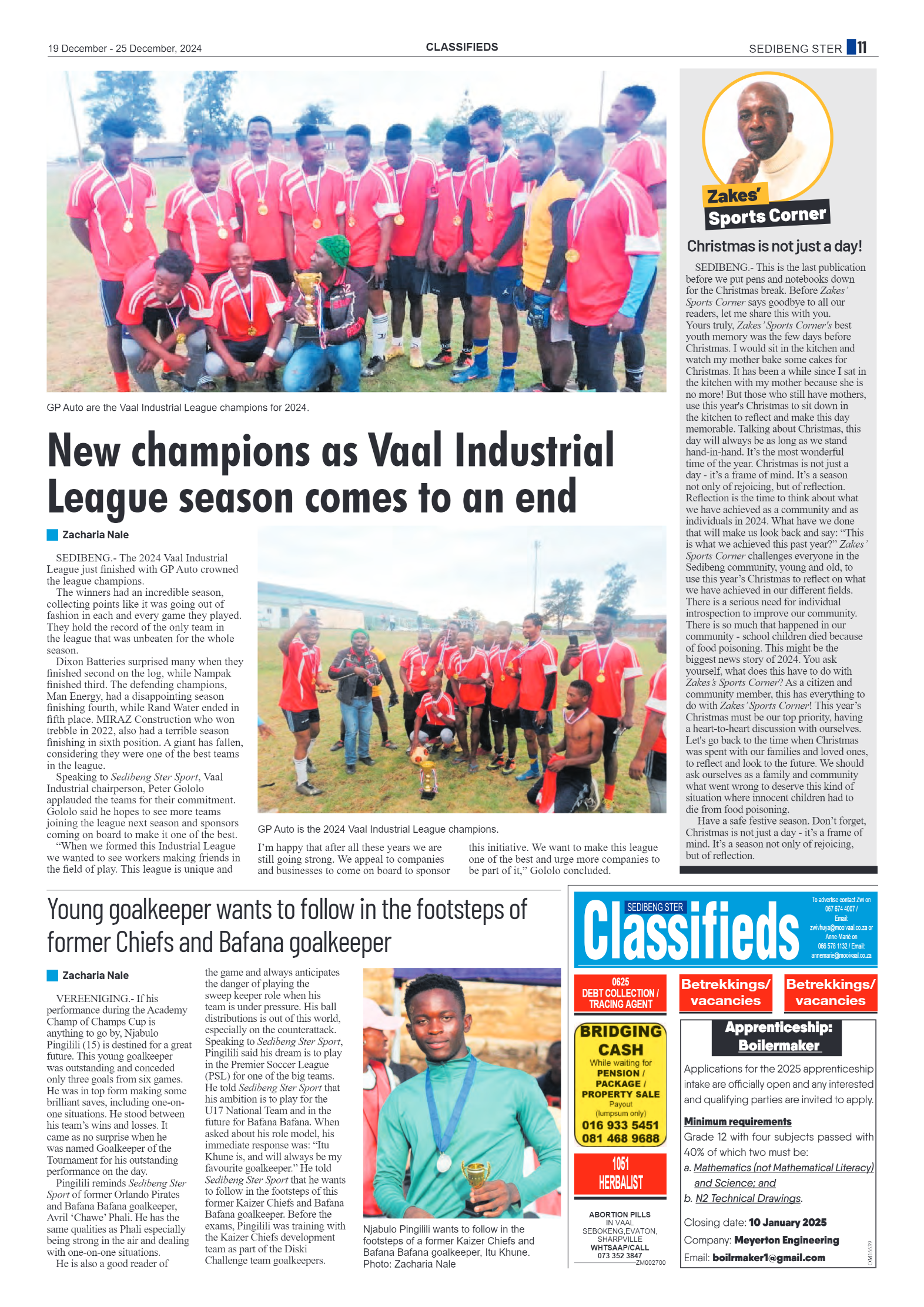 Sedibeng Ster 19 December – 25 December, 2024 page 11