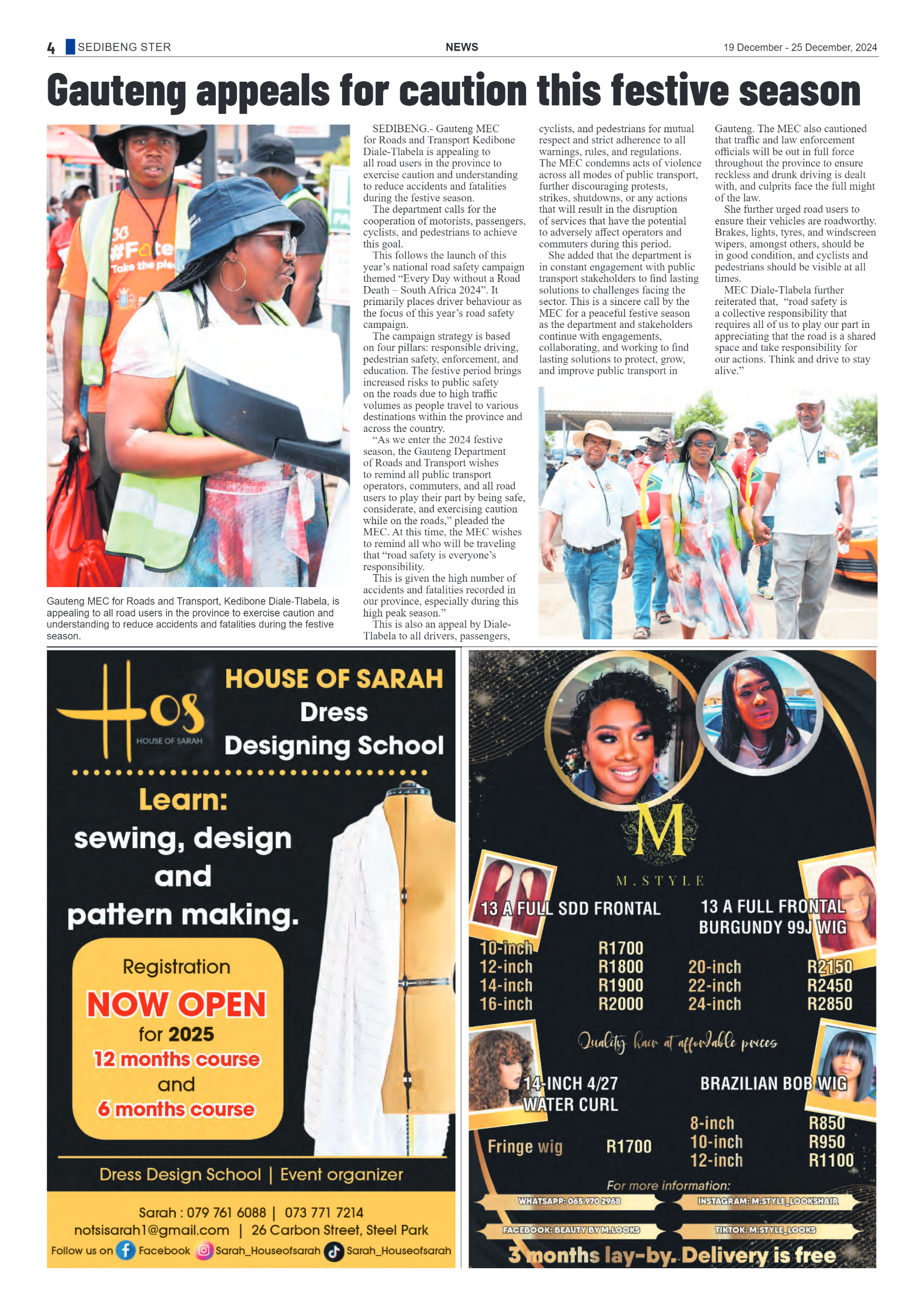 Sedibeng Ster 19 December – 25 December, 2024 page 4