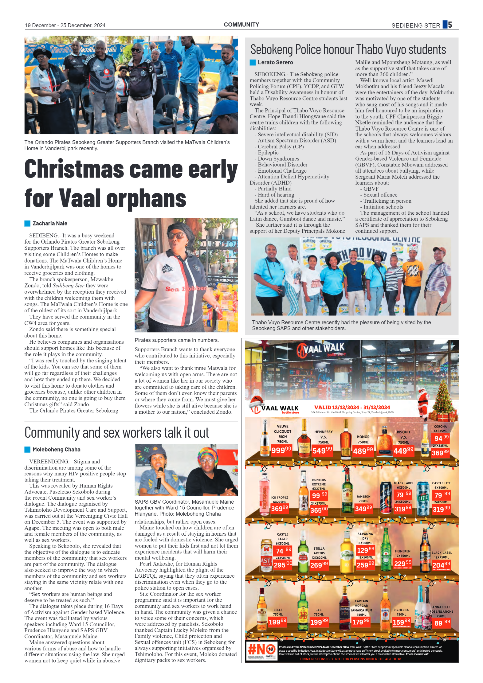 Sedibeng Ster 19 December – 25 December, 2024 page 5