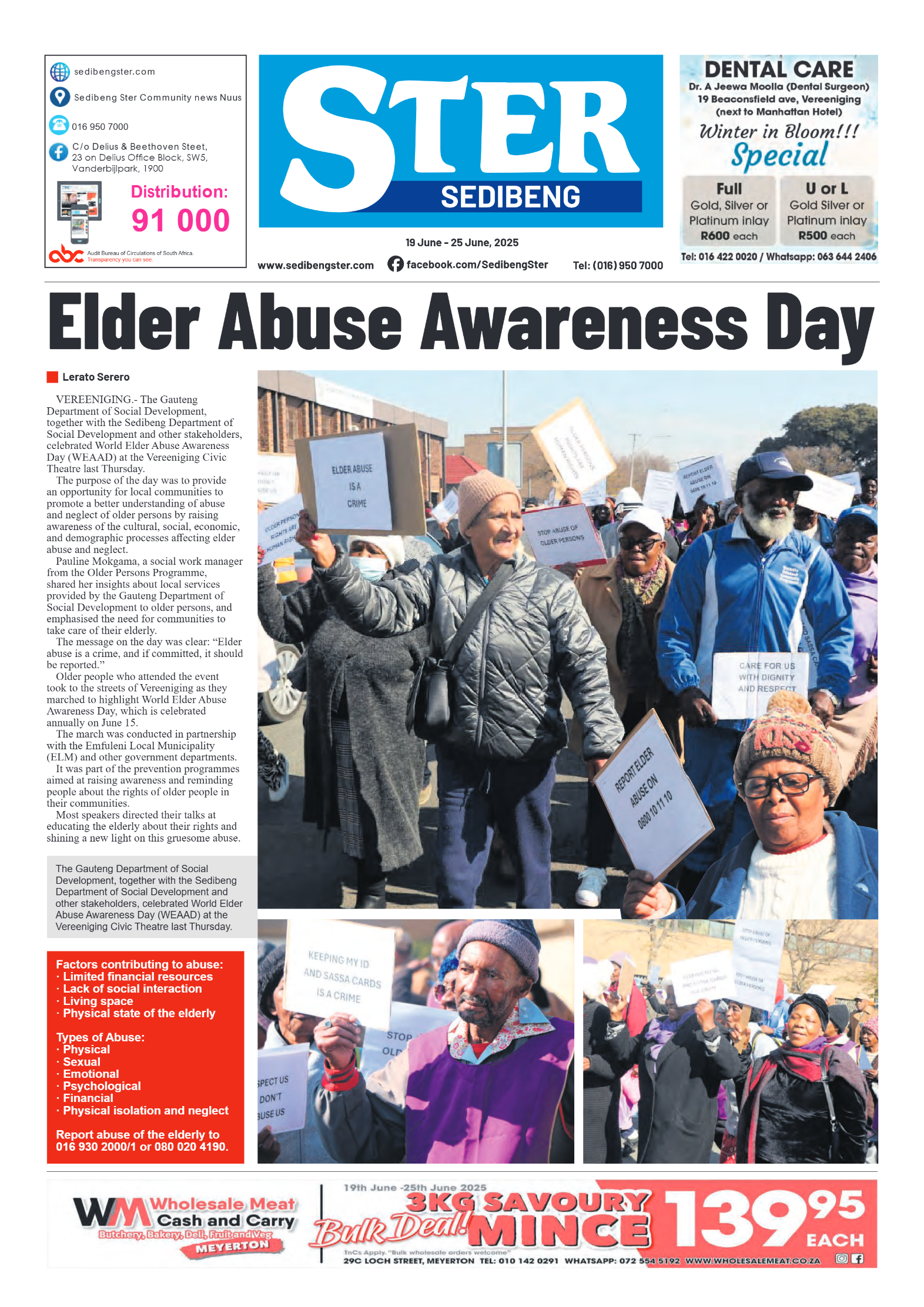 Sedibeng Ster 19 June – 25 June, 2025 page 1