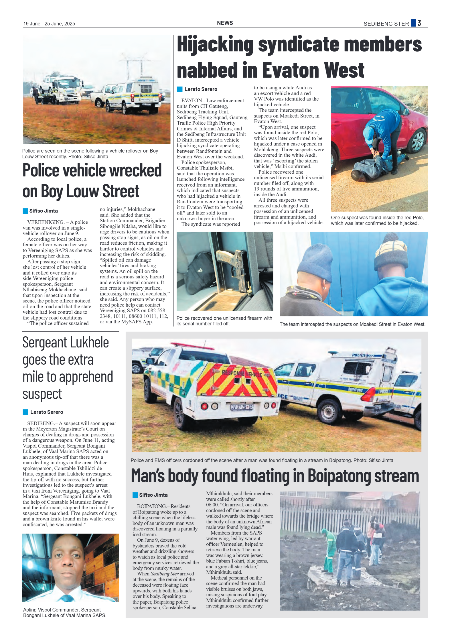 Sedibeng Ster 19 June – 25 June, 2025 page 3