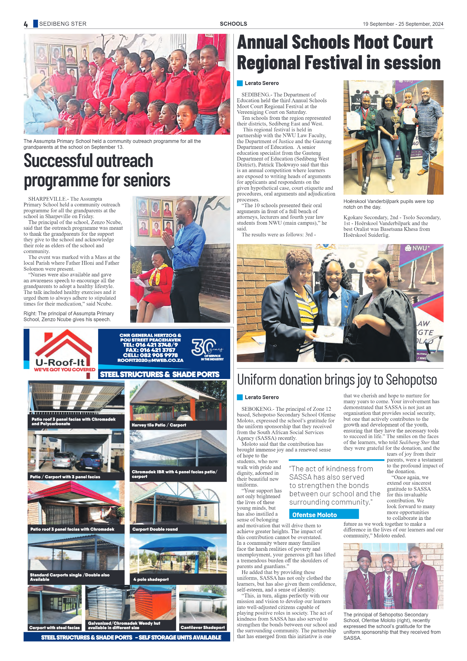 Sedibeng Ster 19 September – 25 September, 2024 page 4