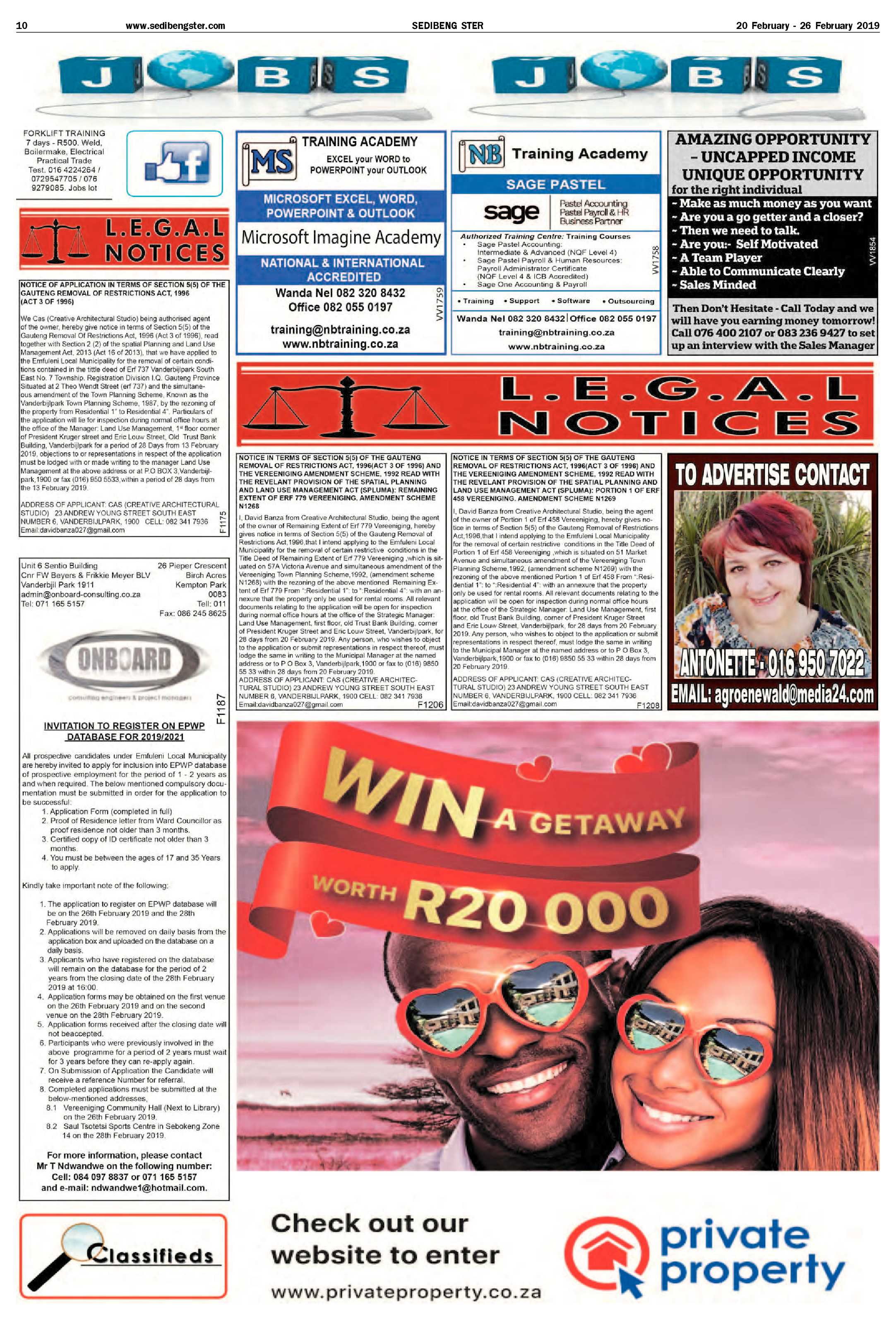 Sedibeng Ster 20 – 26 February 2019 page 10