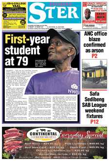 Sedibeng Ster 20 – 26 February 2019