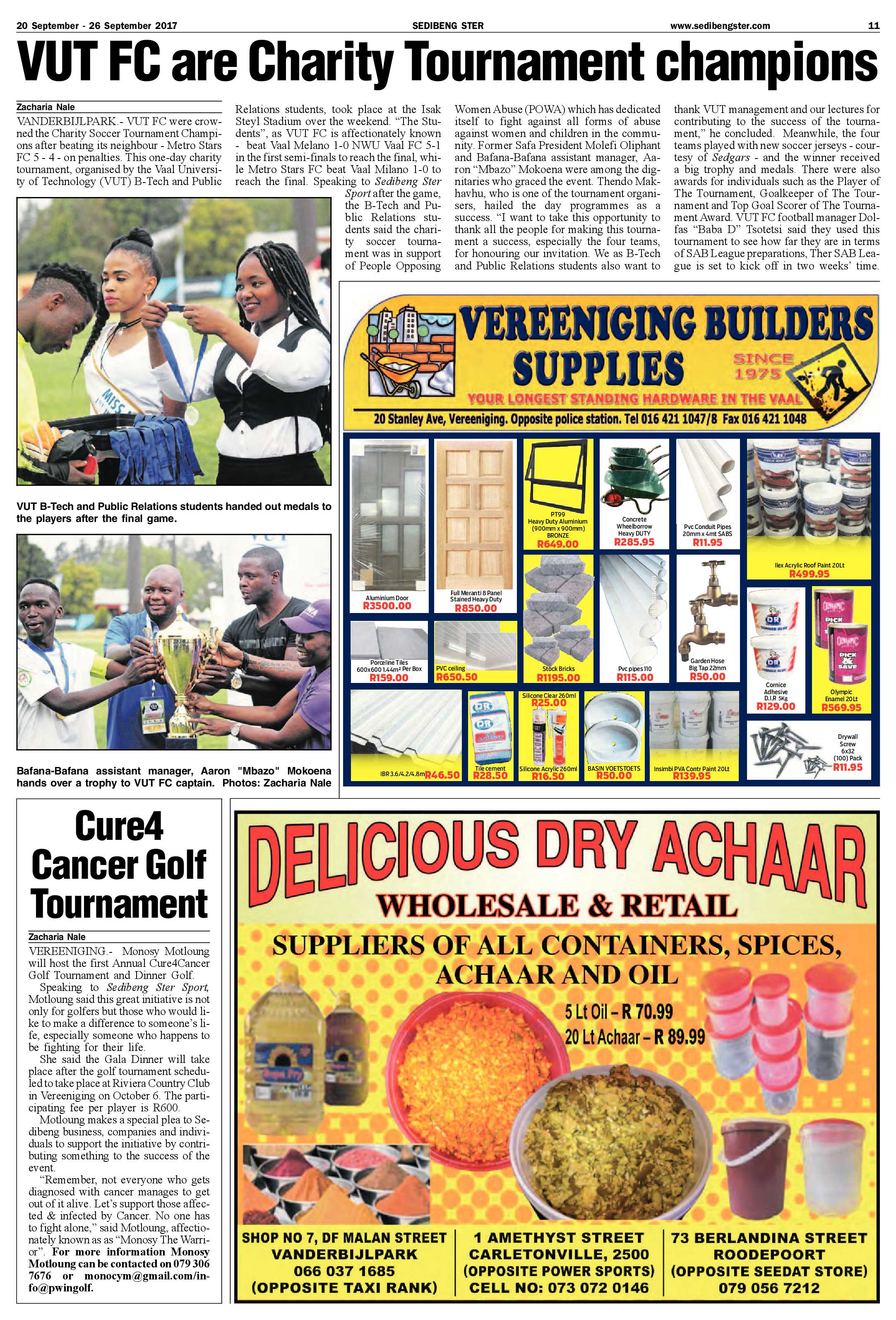 Sedibeng Ster 20 – 26 September 2017 page 11