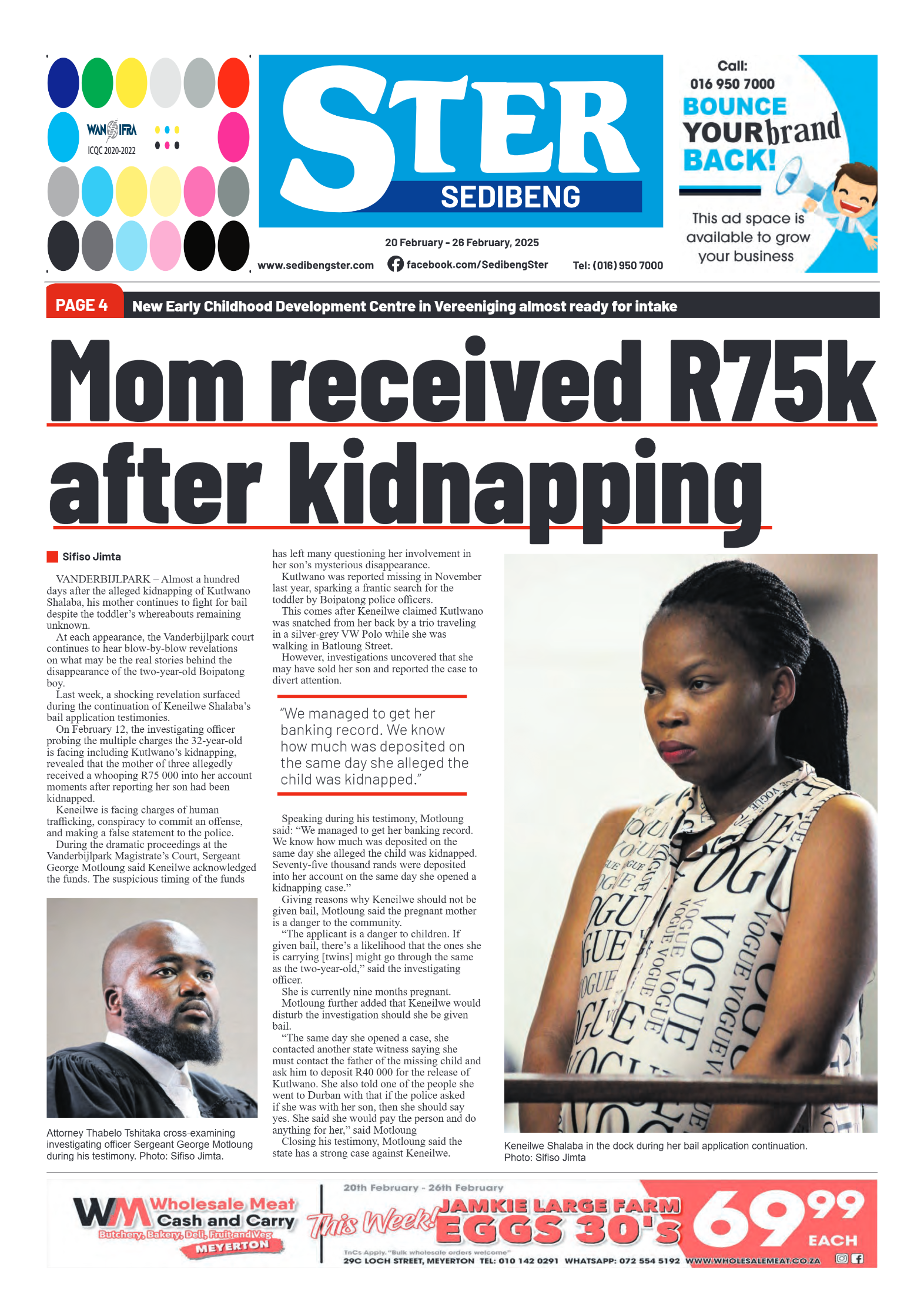 Sedibeng Ster 20 February – 26 February, 2025 page 1