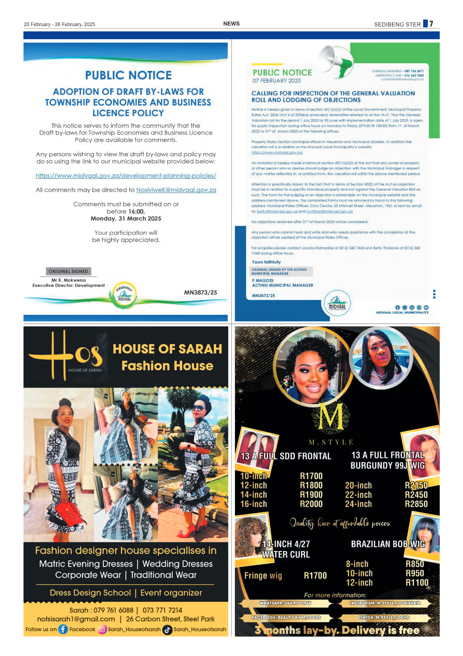 Sedibeng Ster 20 February – 26 February, 2025 page 7