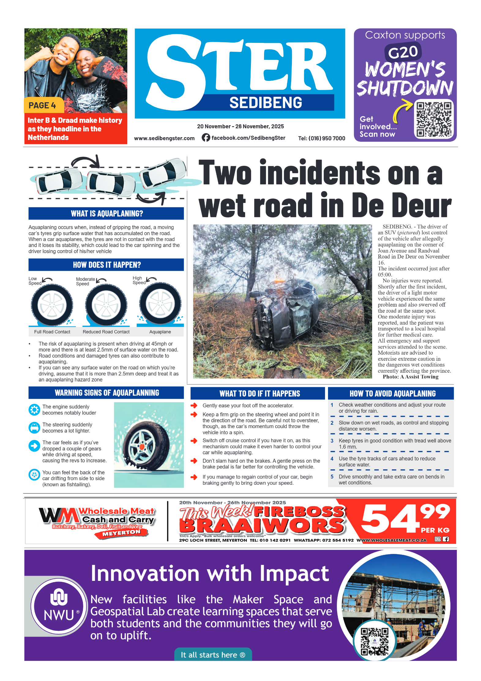 Sedibeng Ster 20 November – 26 November, 2025 page 1