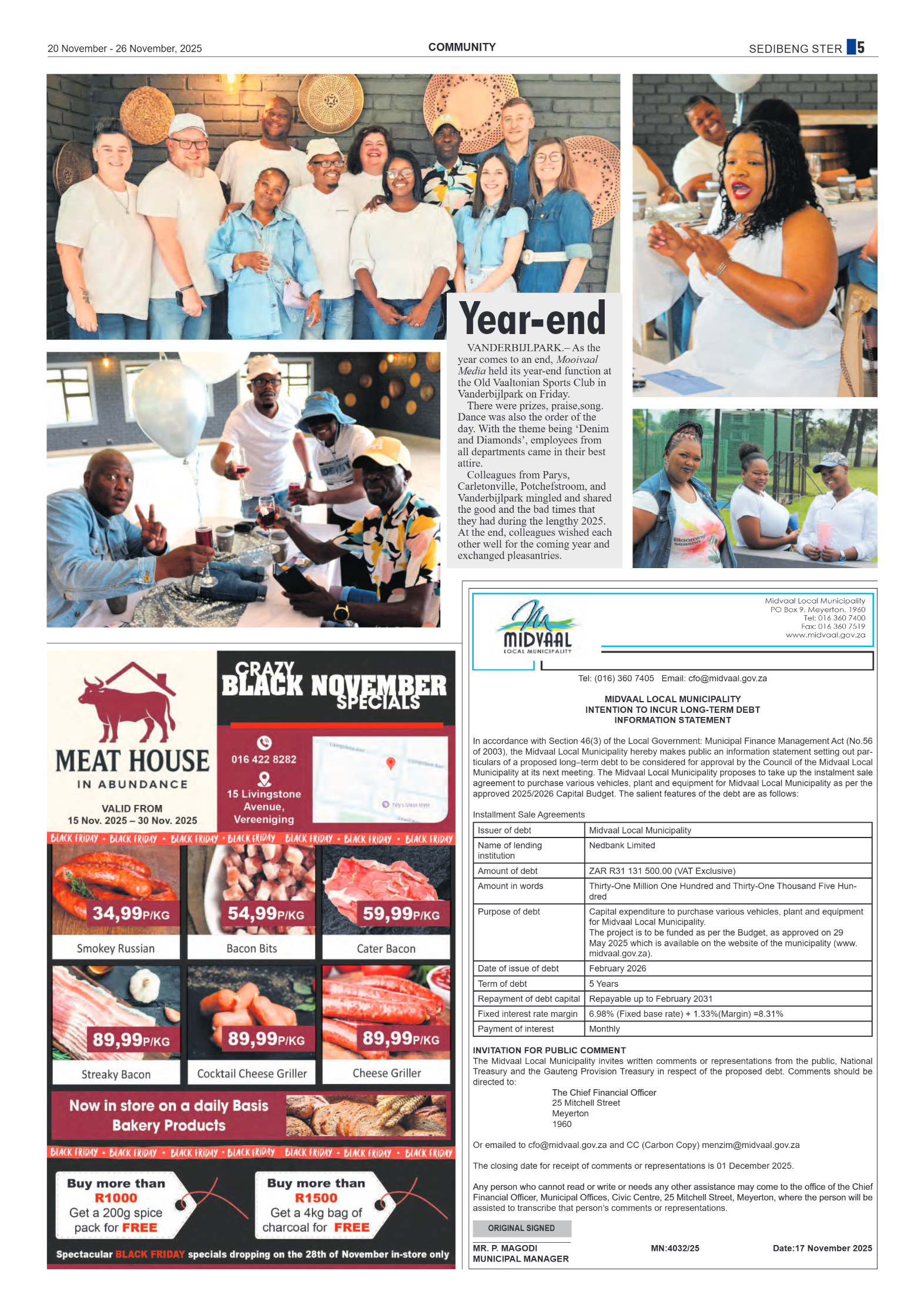 Sedibeng Ster 20 November – 26 November, 2025 page 5