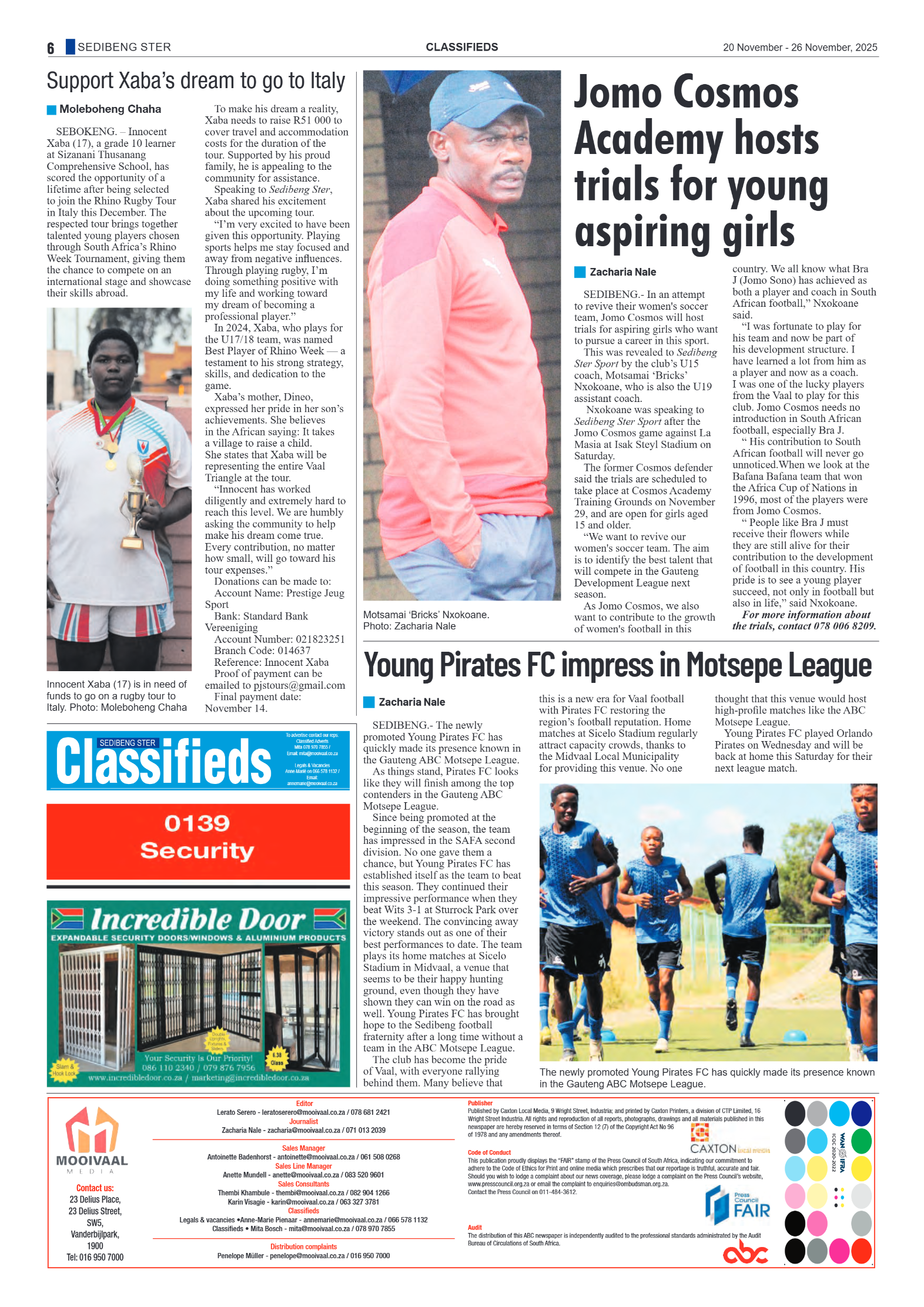 Sedibeng Ster 20 November – 26 November, 2025 page 6