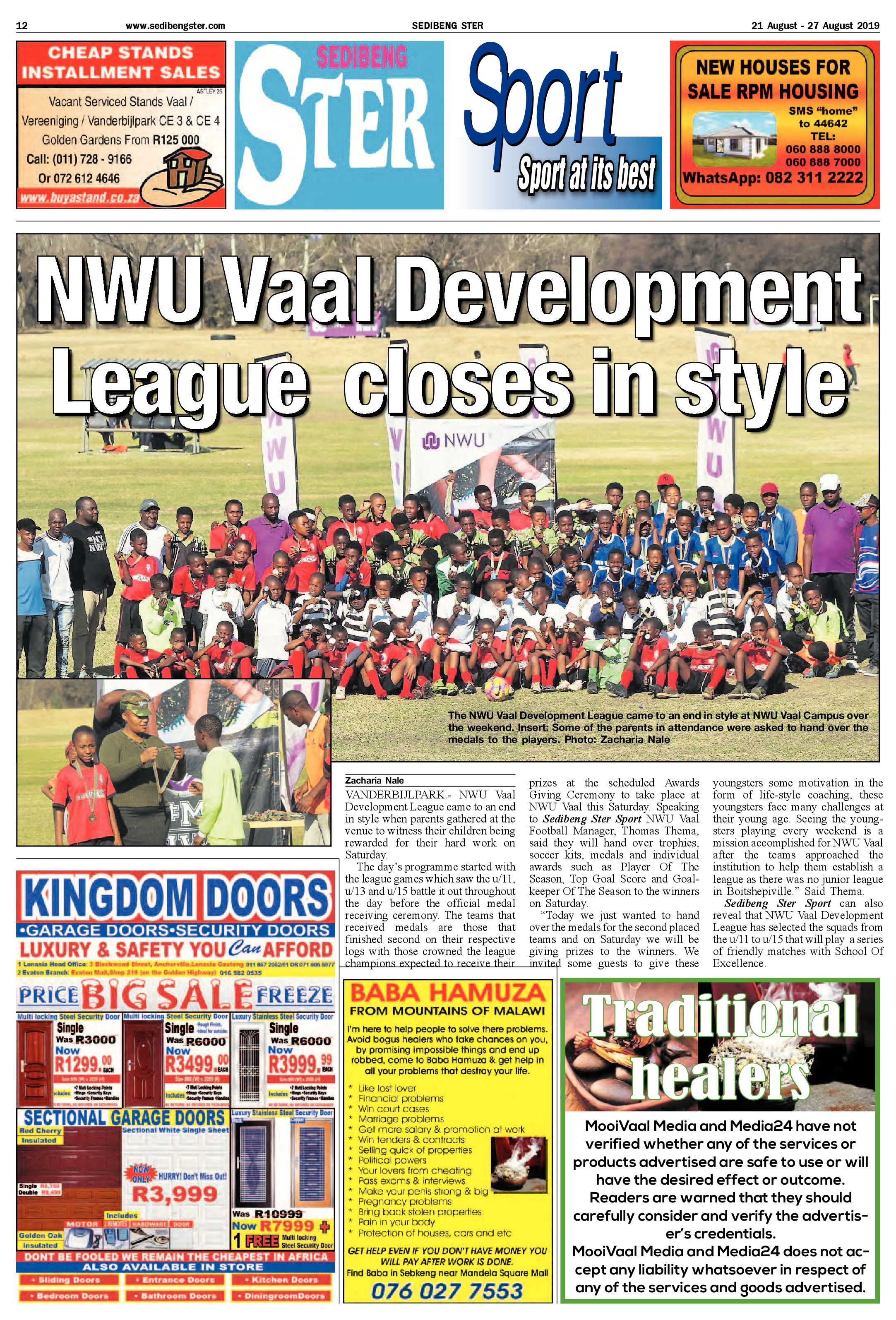 Sedibeng Ster 21 – 27 August 2019 page 12