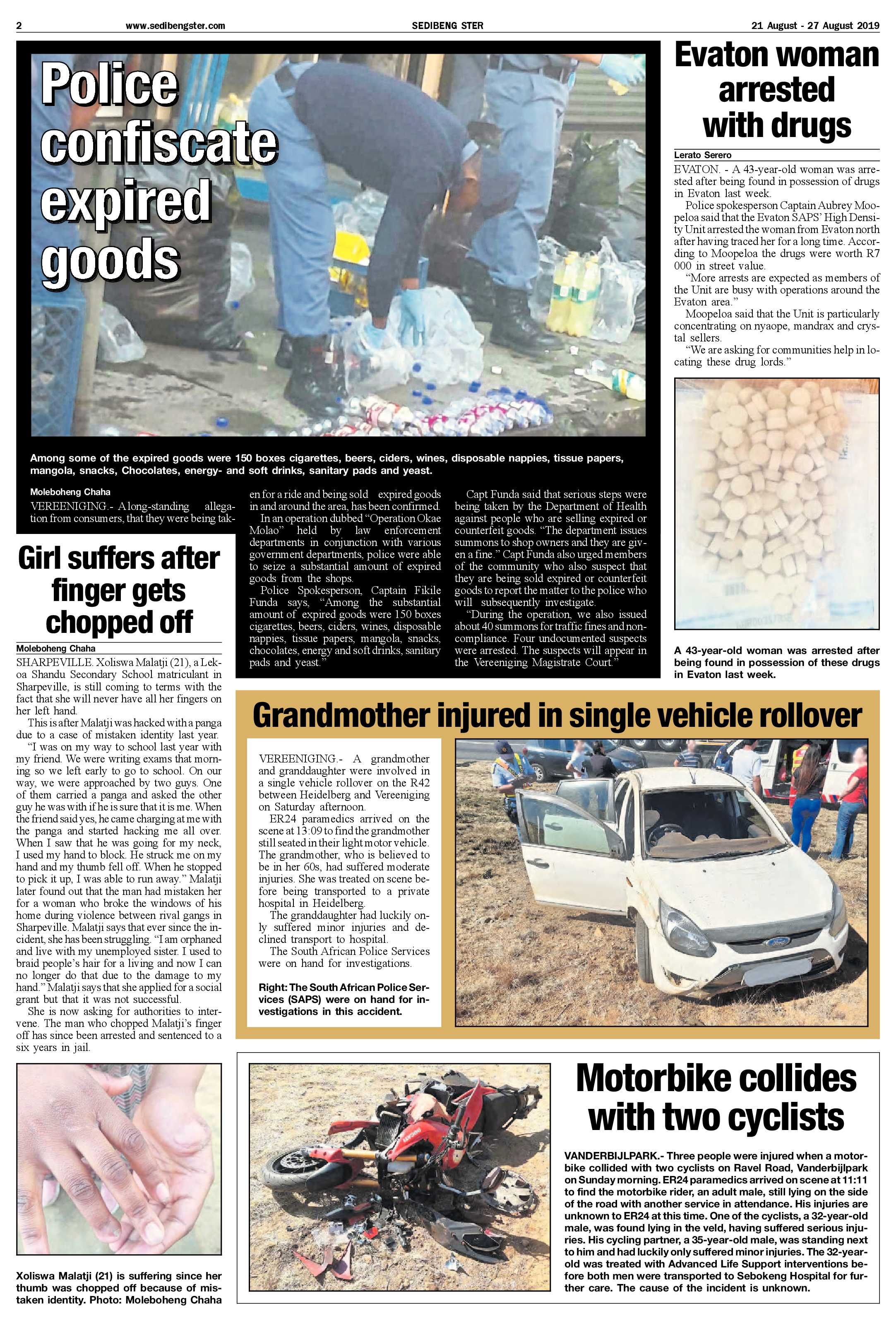 Sedibeng Ster 21 – 27 August 2019 page 2