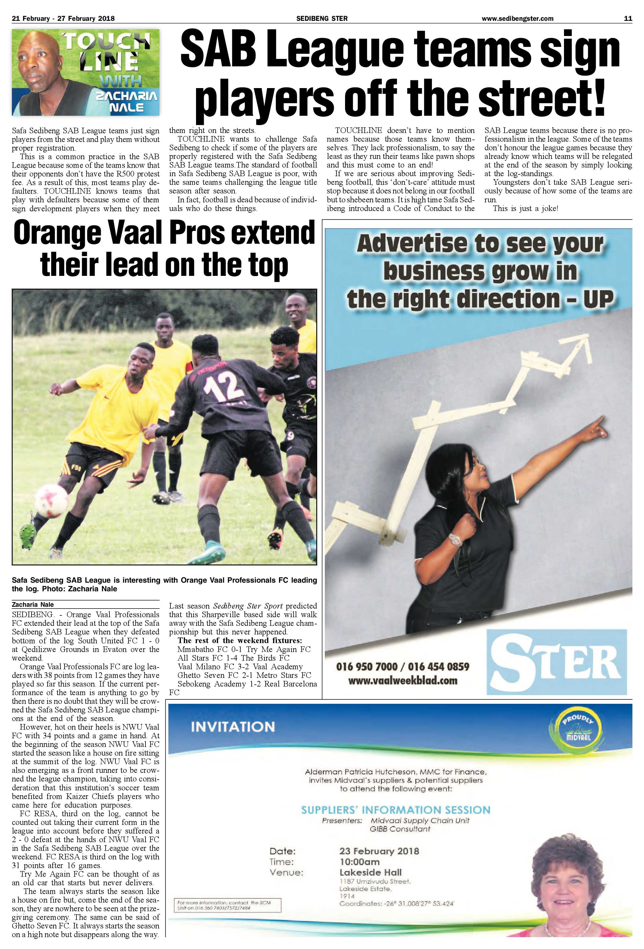 Sedibeng Ster 21 – 27 February 2018 page 11