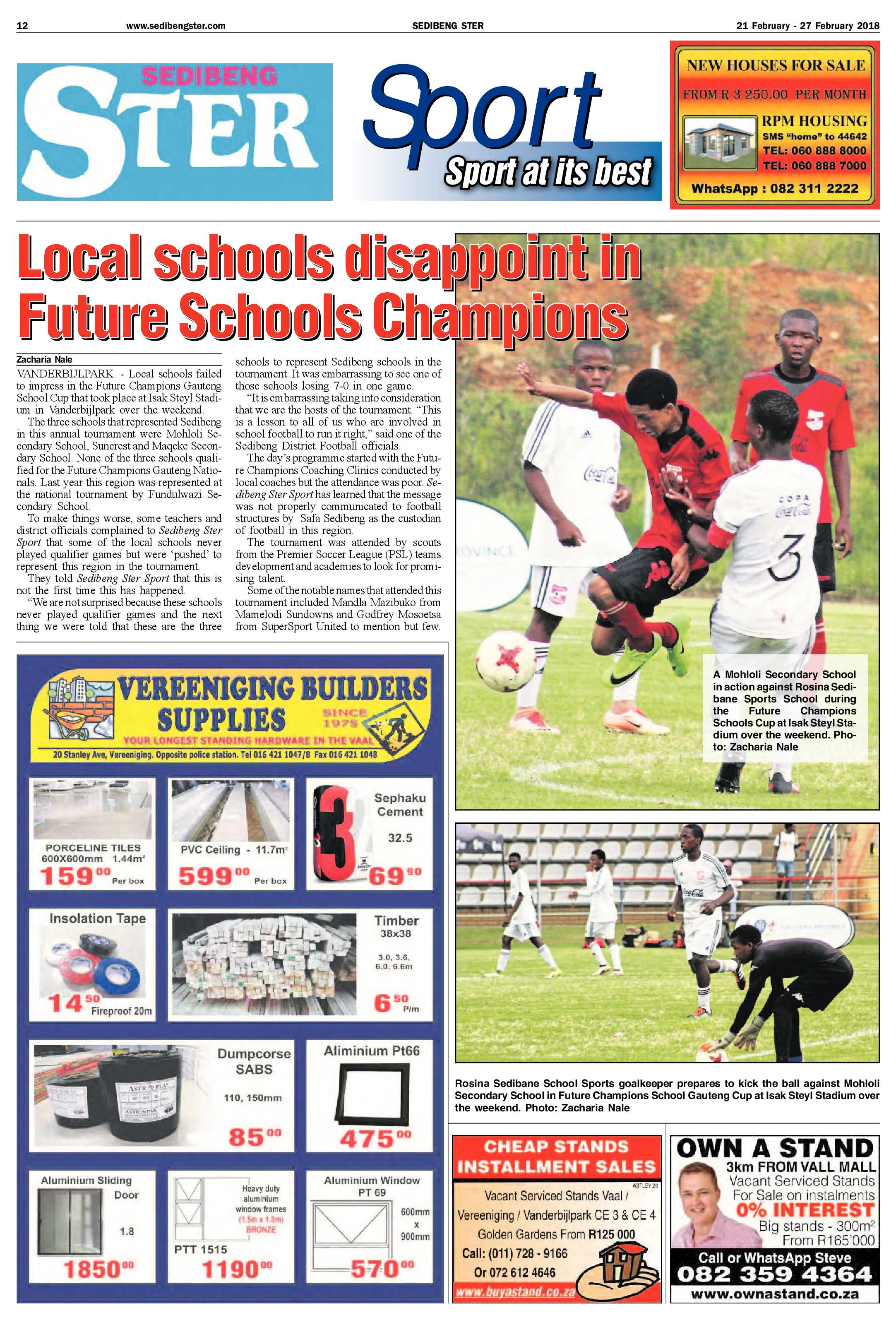 Sedibeng Ster 21 – 27 February 2018 page 12