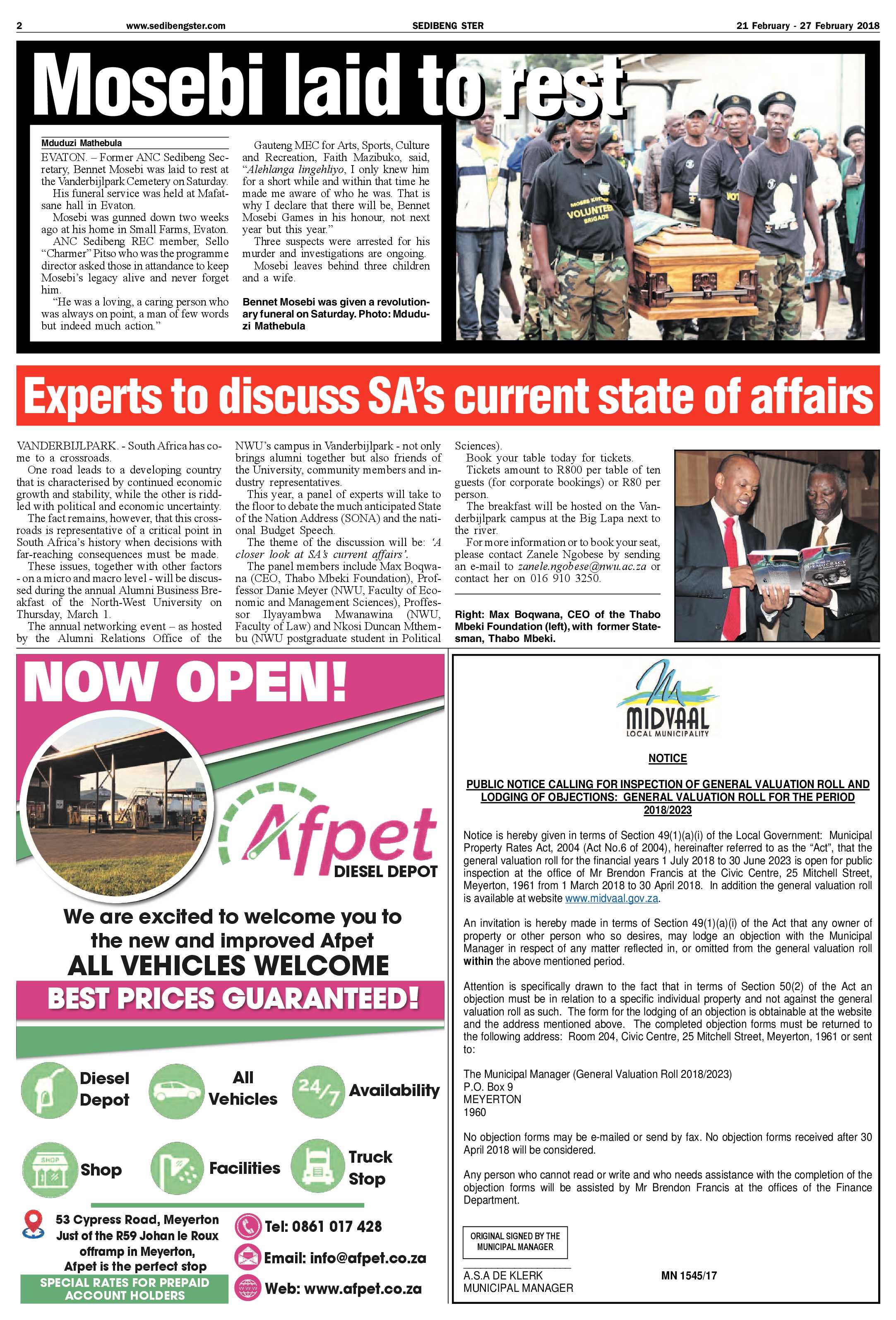 Sedibeng Ster 21 – 27 February 2018 page 2