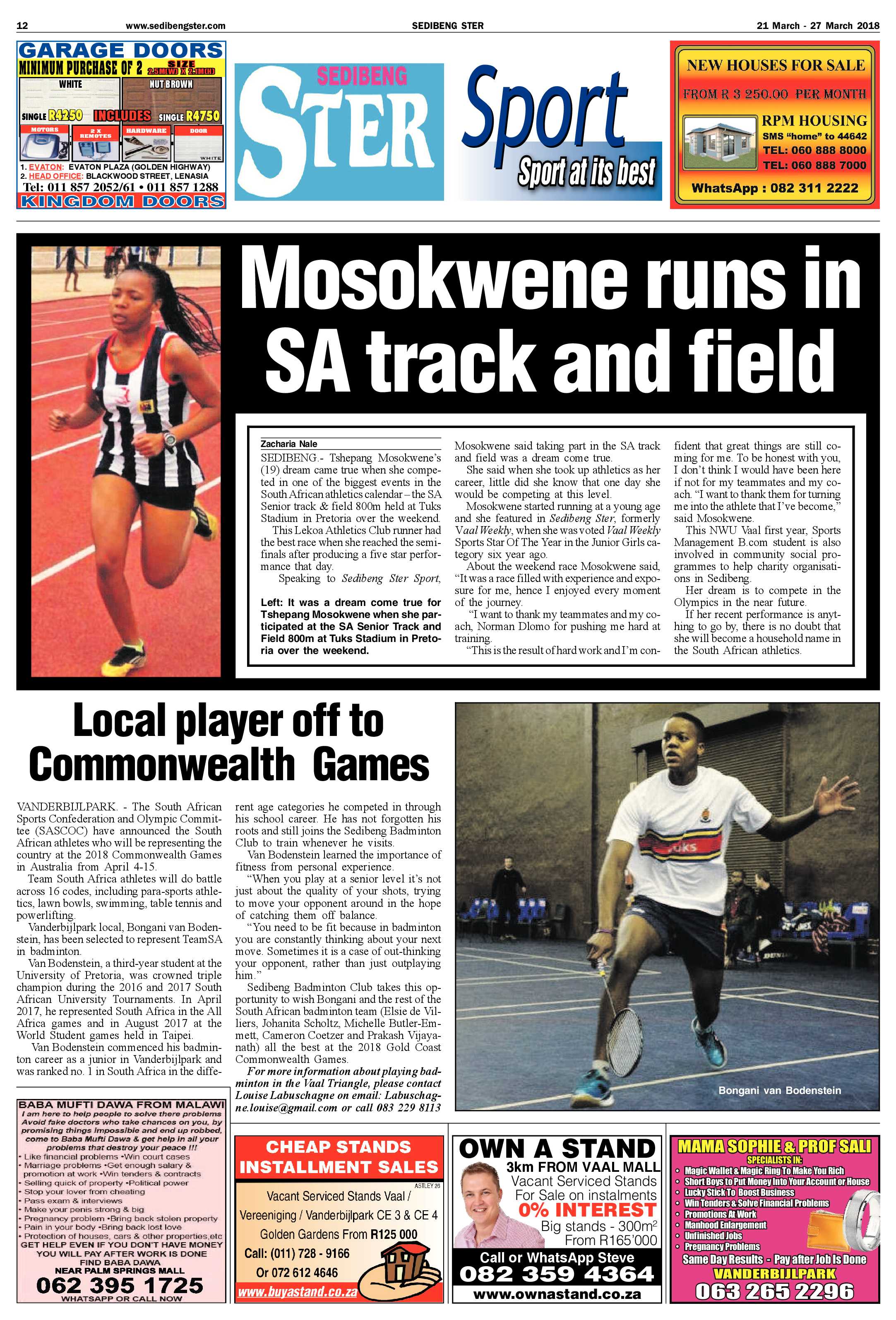 Sedibeng Ster 21 – 27 March 2018 page 12
