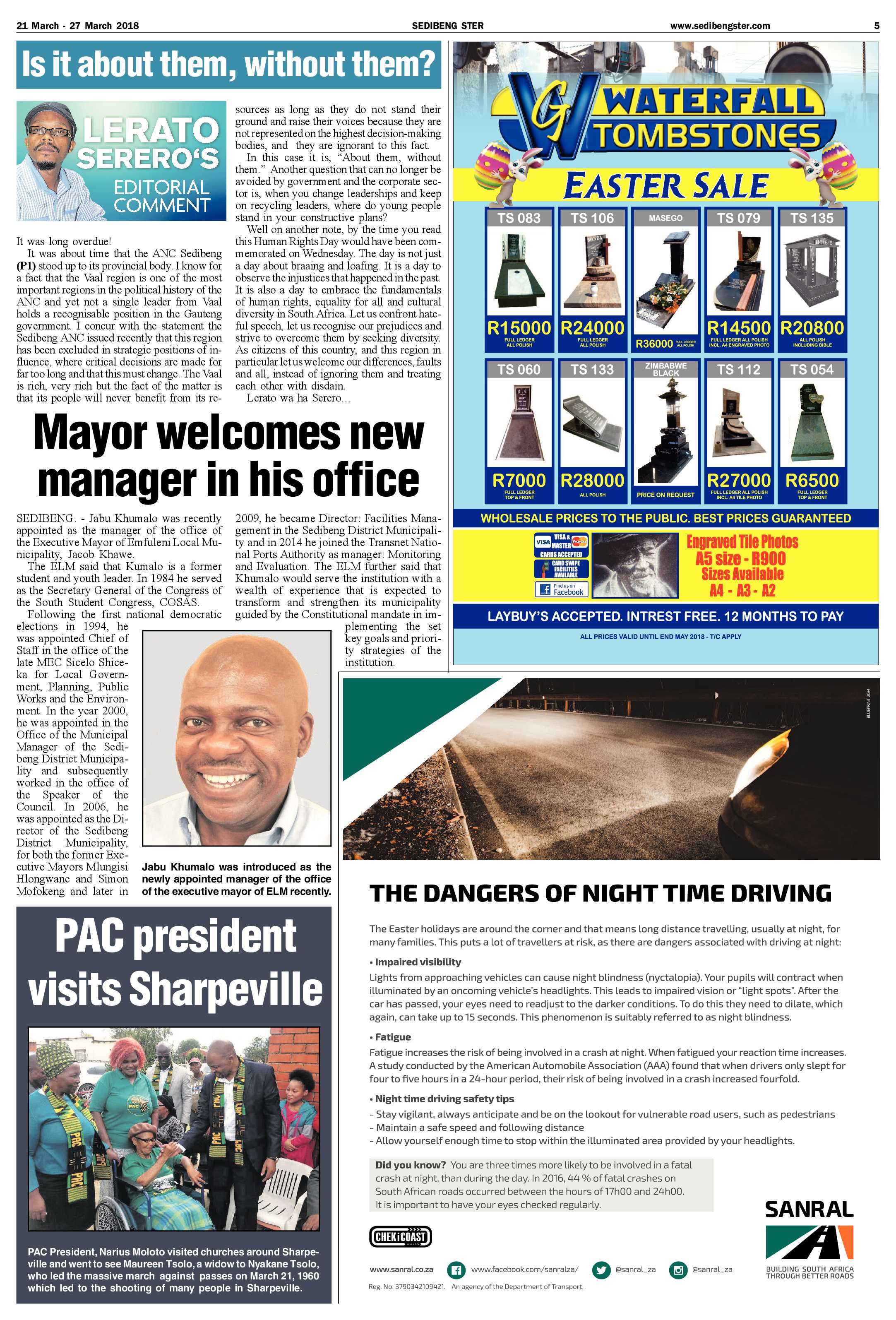 Sedibeng Ster 21 – 27 March 2018 page 5