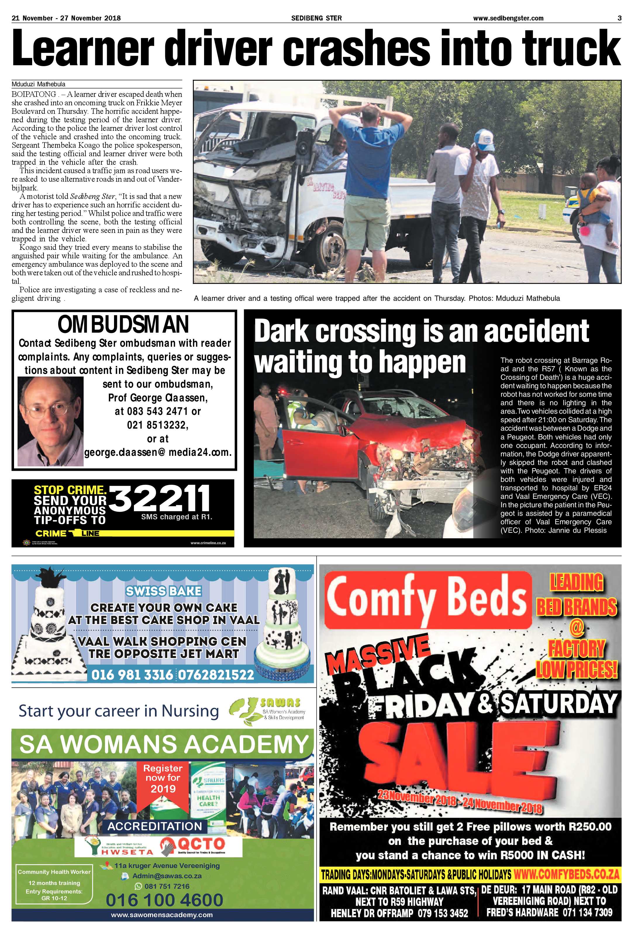 Sedibeng Ster 21 – 27 November 2018 page 3