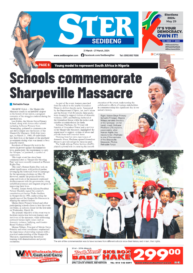 Sedibeng Ster 21 March – 27 March, 2024 page 1