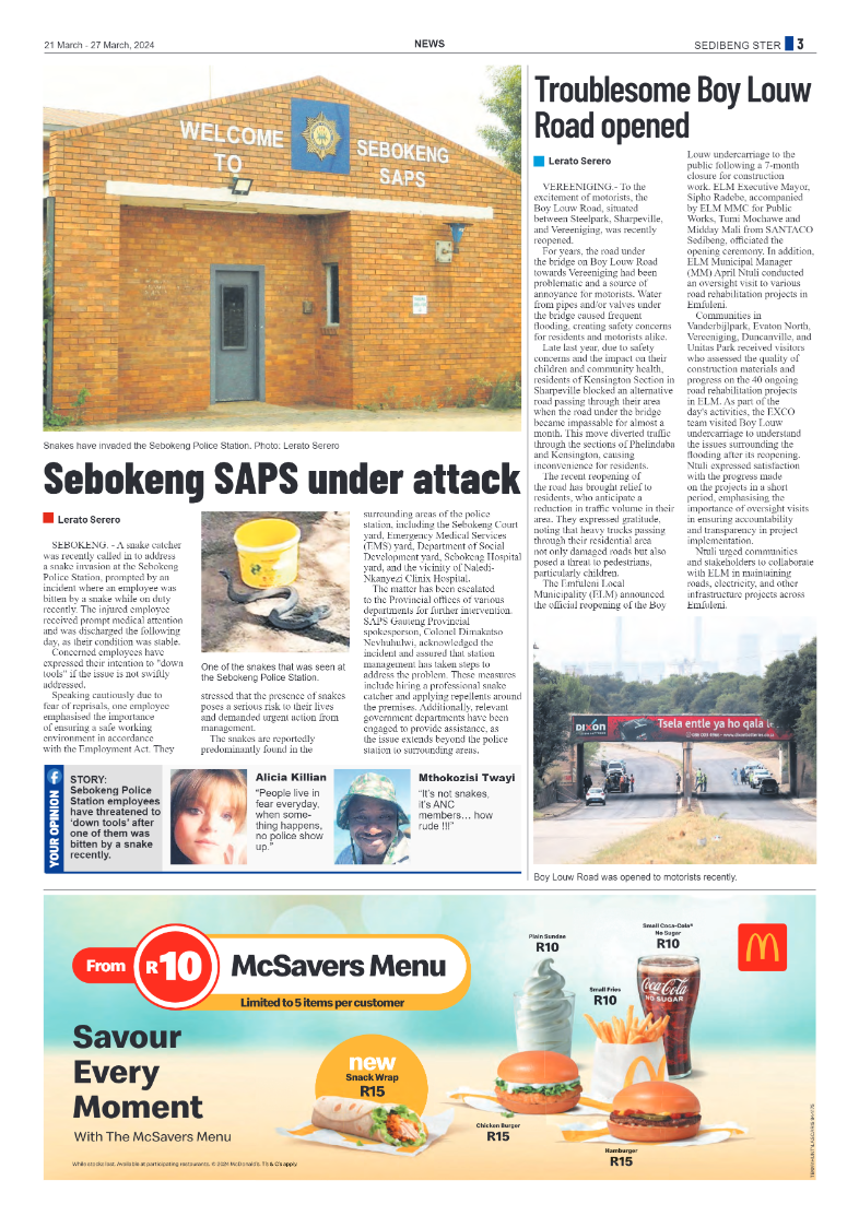 Sedibeng Ster 21 March – 27 March, 2024 page 3
