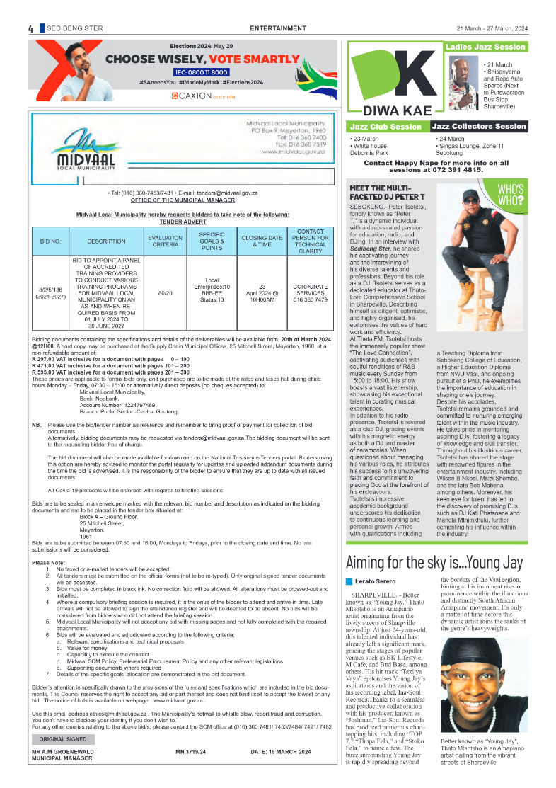 Sedibeng Ster 21 March – 27 March, 2024 page 4