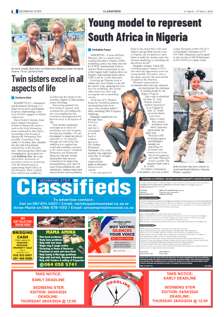 Sedibeng Ster 21 March – 27 March, 2024 page 6