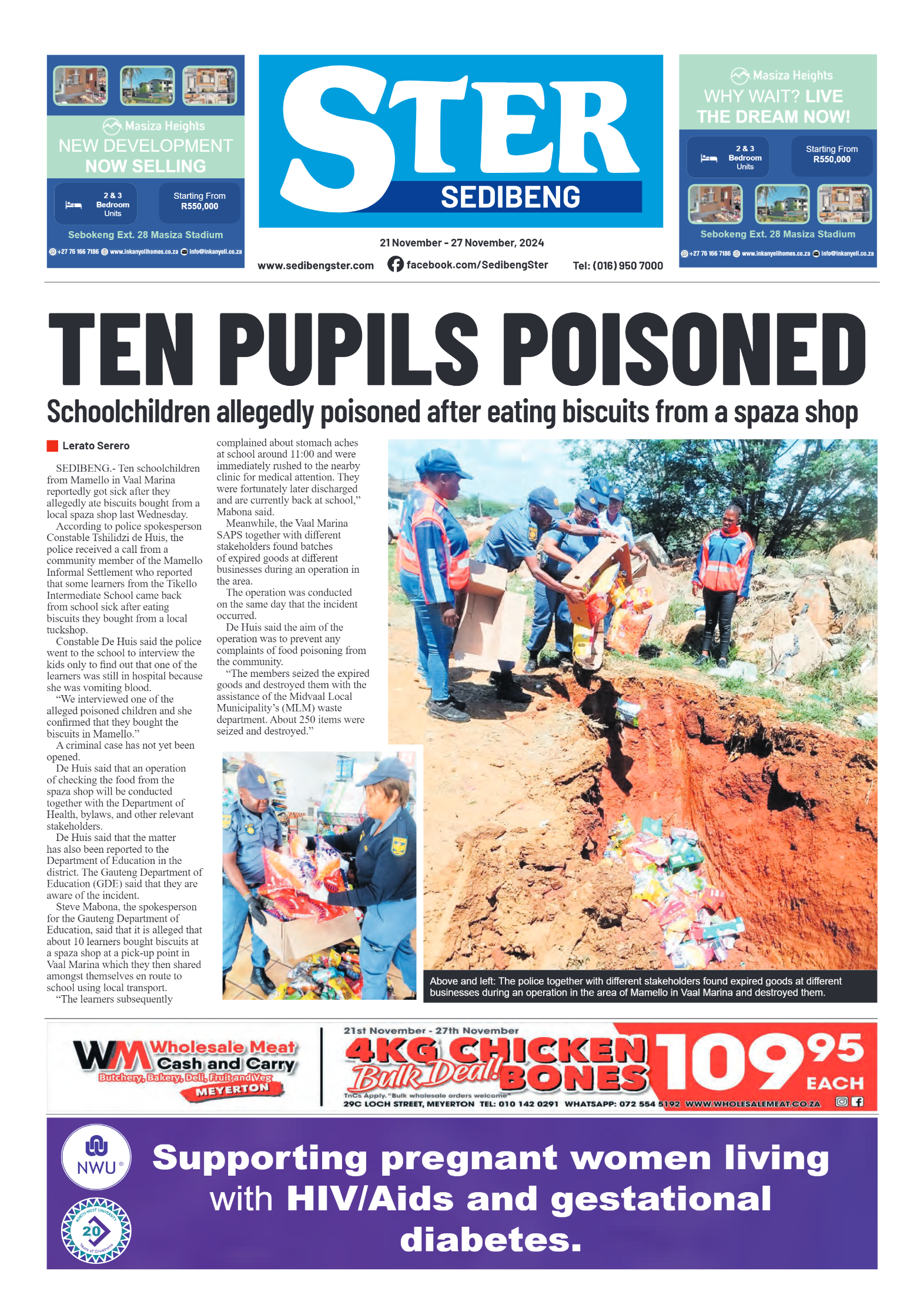 Sedibeng Ster 21 November – 27 November, 2024 page 1