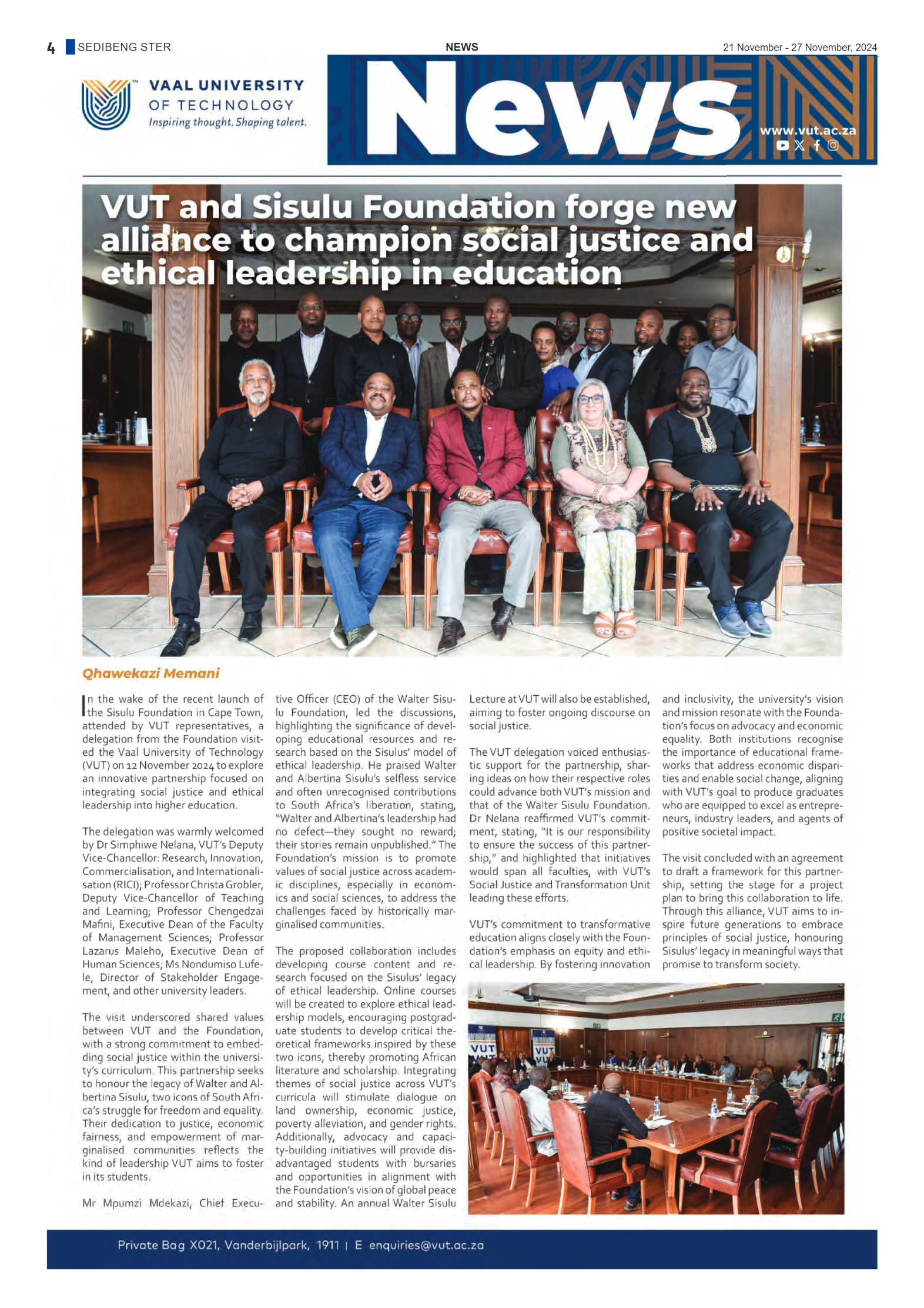 Sedibeng Ster 21 November – 27 November, 2024 page 4