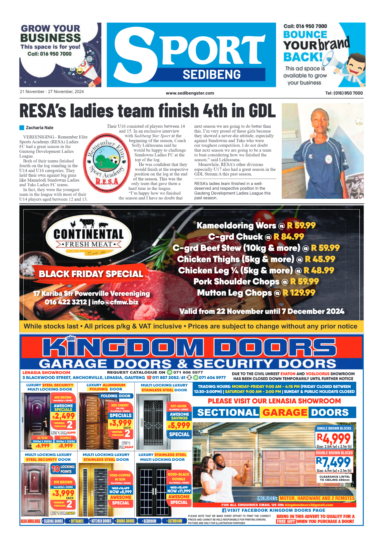Sedibeng Ster 21 November – 27 November, 2024 page 8
