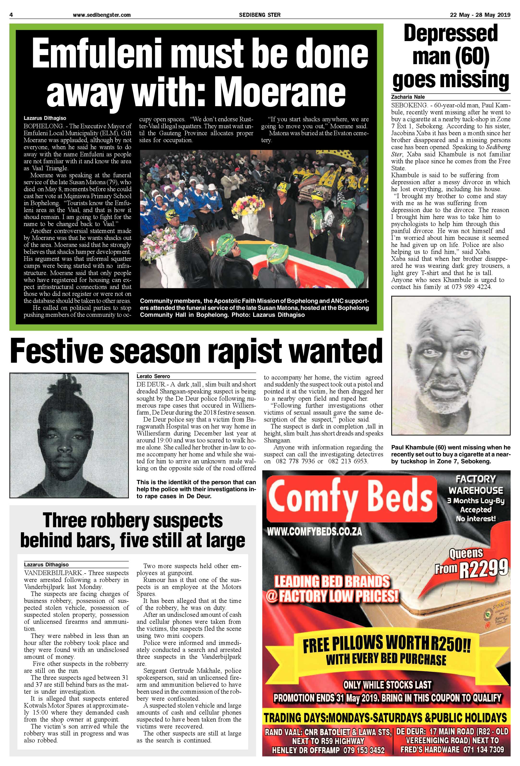 Sedibeng Ster 22 – 28 May 2019 page 4