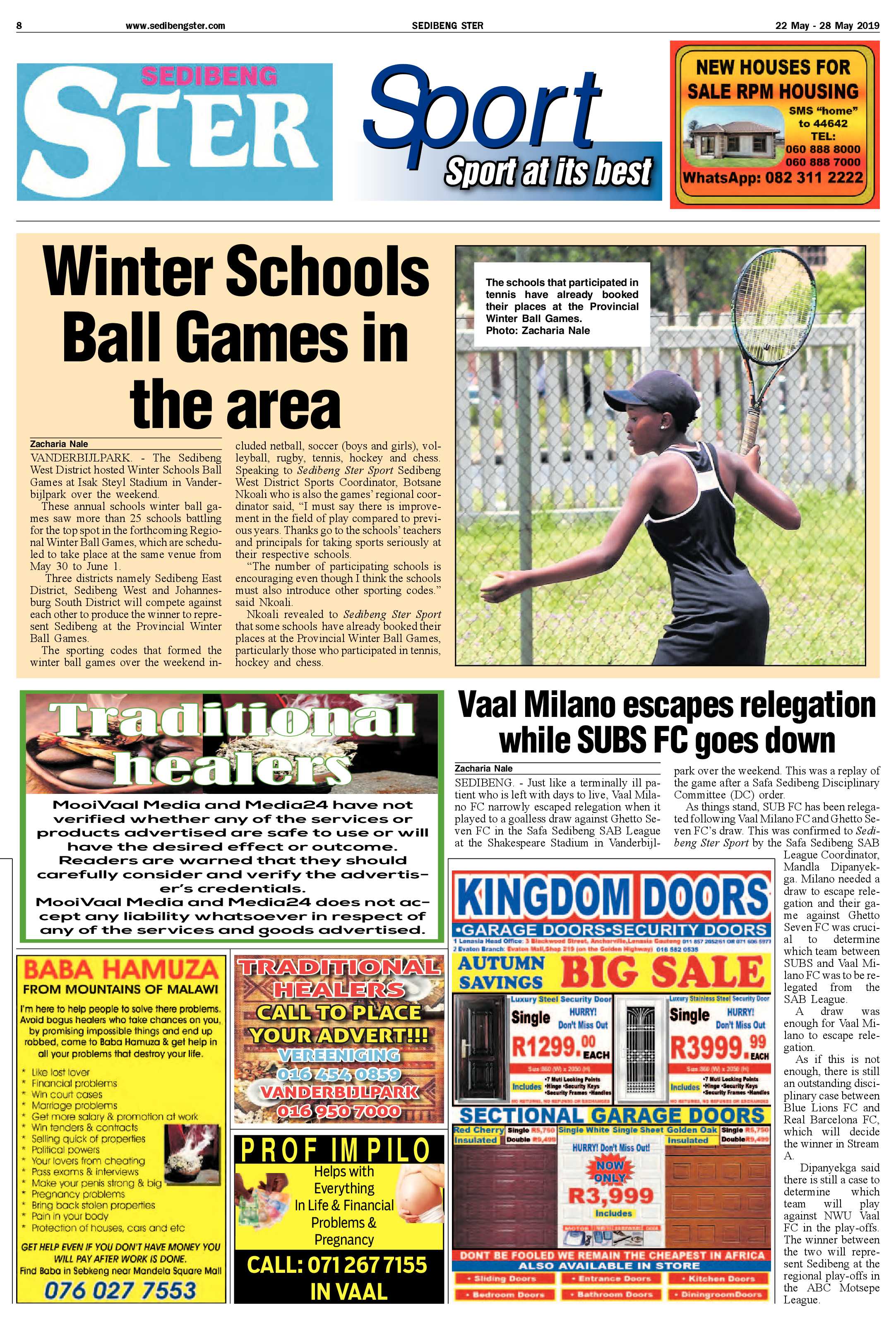 Sedibeng Ster 22 – 28 May 2019 page 8
