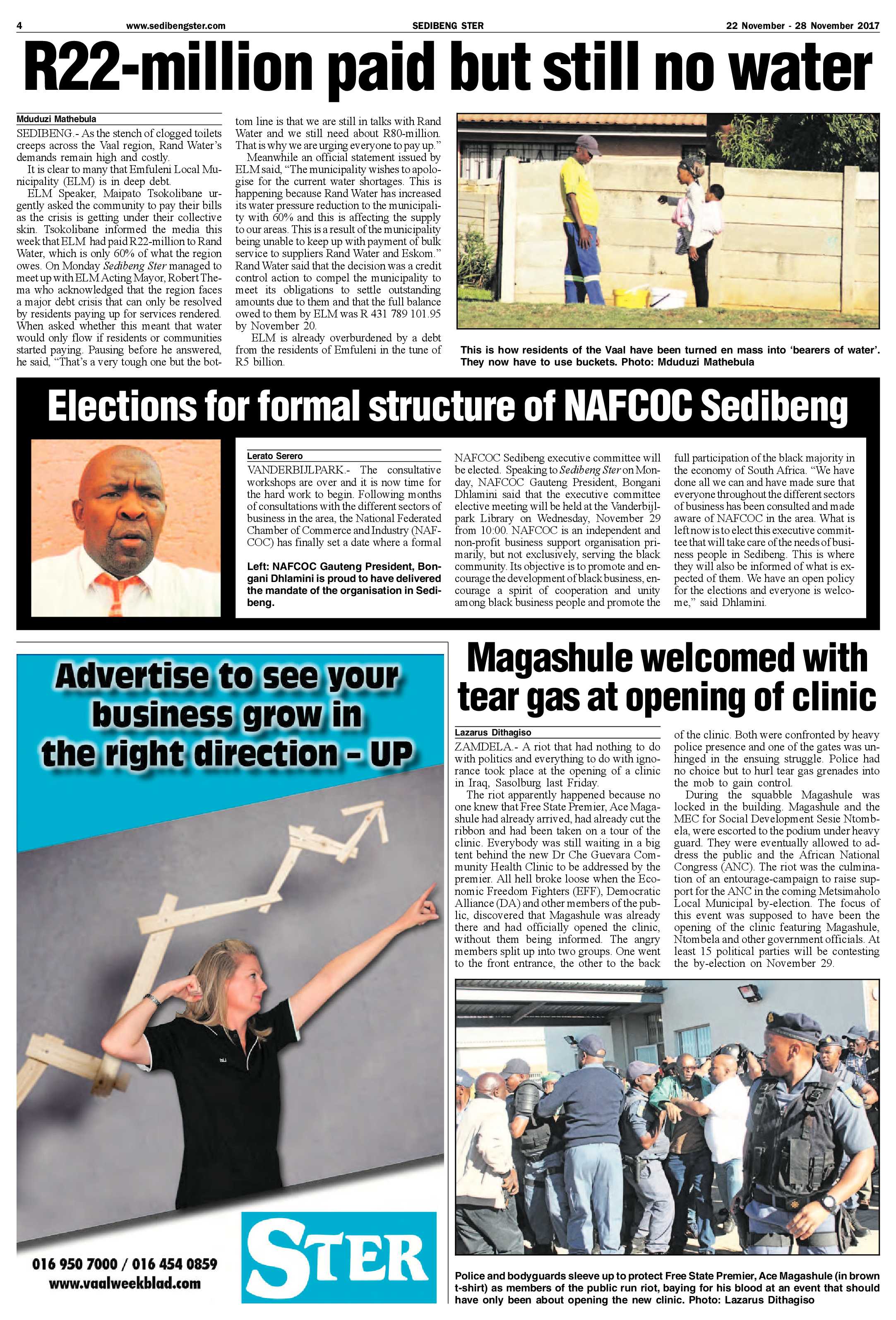 Sedibeng Ster 22 – 28 November 2017 page 4